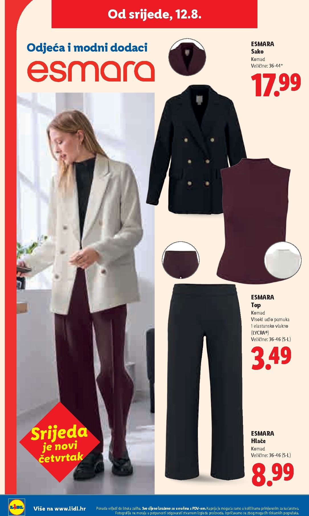 lidl - Aktualni katalog Lidl od ponedjeljka, 10.08.2026 do nedjelje, 16.08.2026 - page: 42