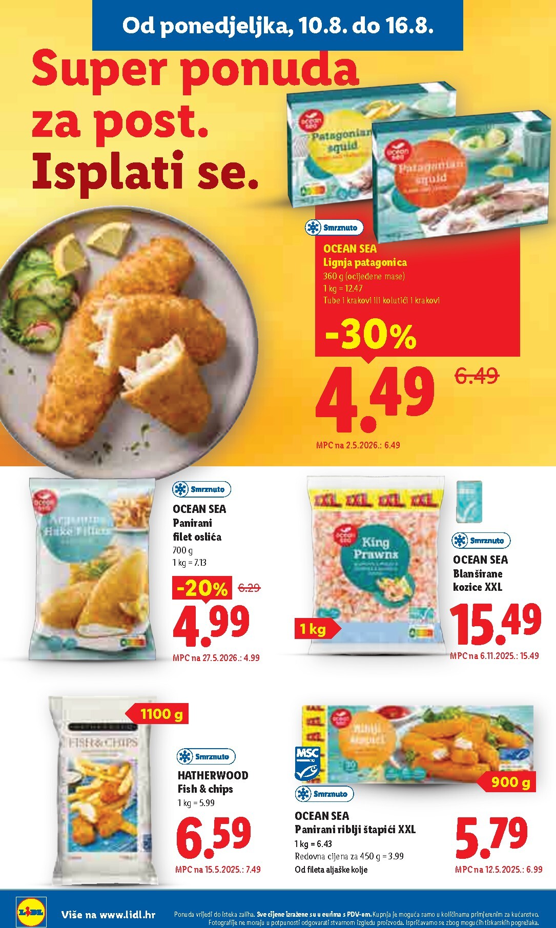 lidl - Aktualni katalog Lidl od ponedjeljka, 10.08.2026 do nedjelje, 16.08.2026 - page: 8