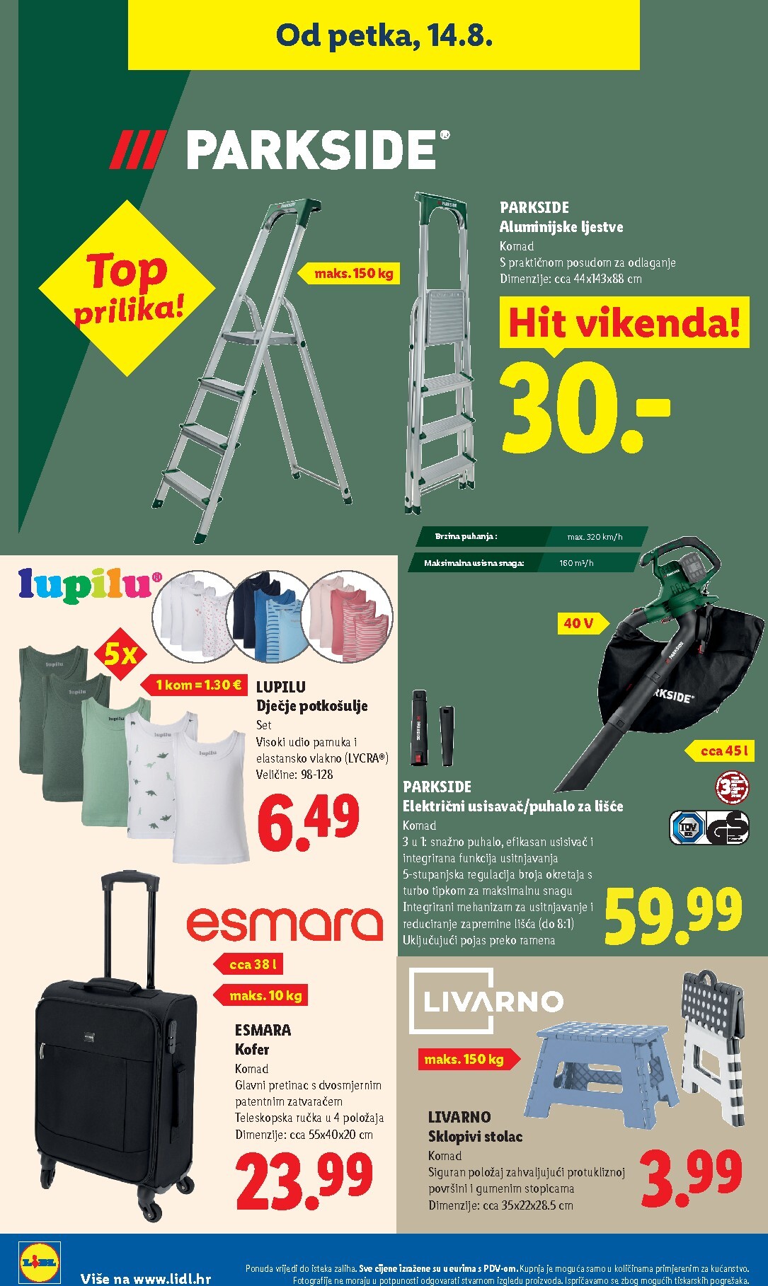 lidl - Aktualni katalog Lidl od ponedjeljka, 10.08.2026 do nedjelje, 16.08.2026 - page: 72