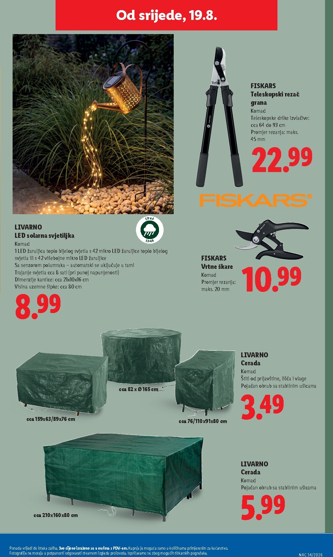 lidl - Aktualni katalog Lidl od ponedjeljka, 17.08.2026 do nedjelje, 23.08.2026 - page: 41