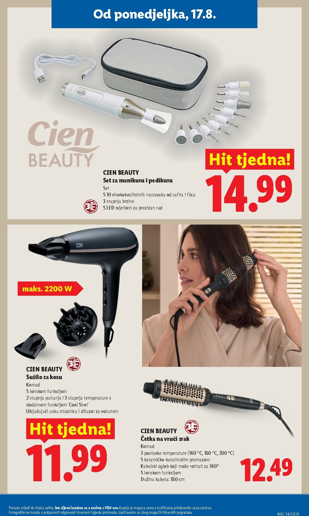 lidl - Aktualni katalog Lidl od ponedjeljka, 17.08.2026 do nedjelje, 23.08.2026 - page: 23