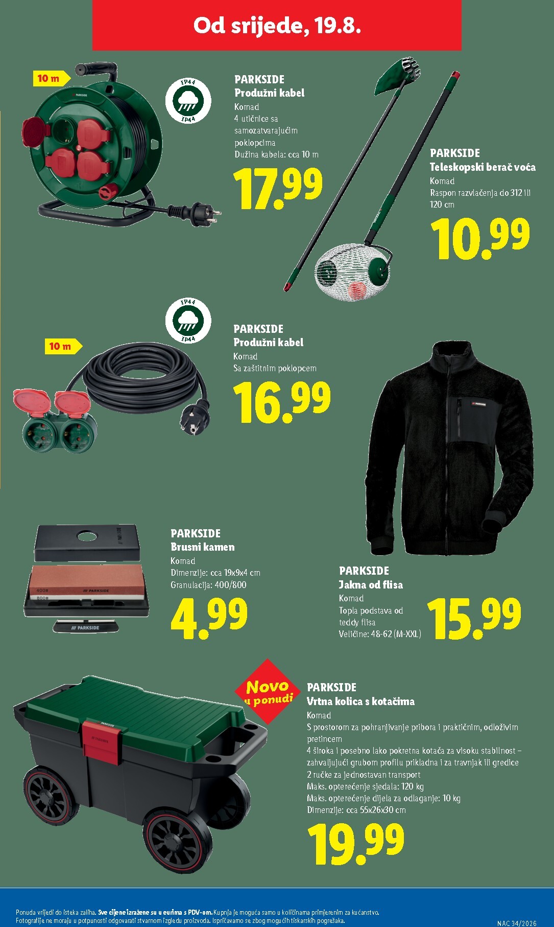 lidl - Aktualni katalog Lidl od ponedjeljka, 17.08.2026 do nedjelje, 23.08.2026 - page: 43