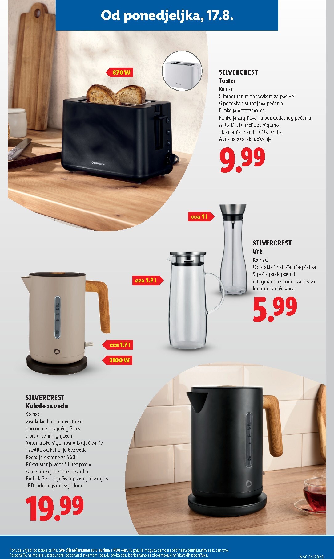lidl - Aktualni katalog Lidl od ponedjeljka, 17.08.2026 do nedjelje, 23.08.2026 - page: 35
