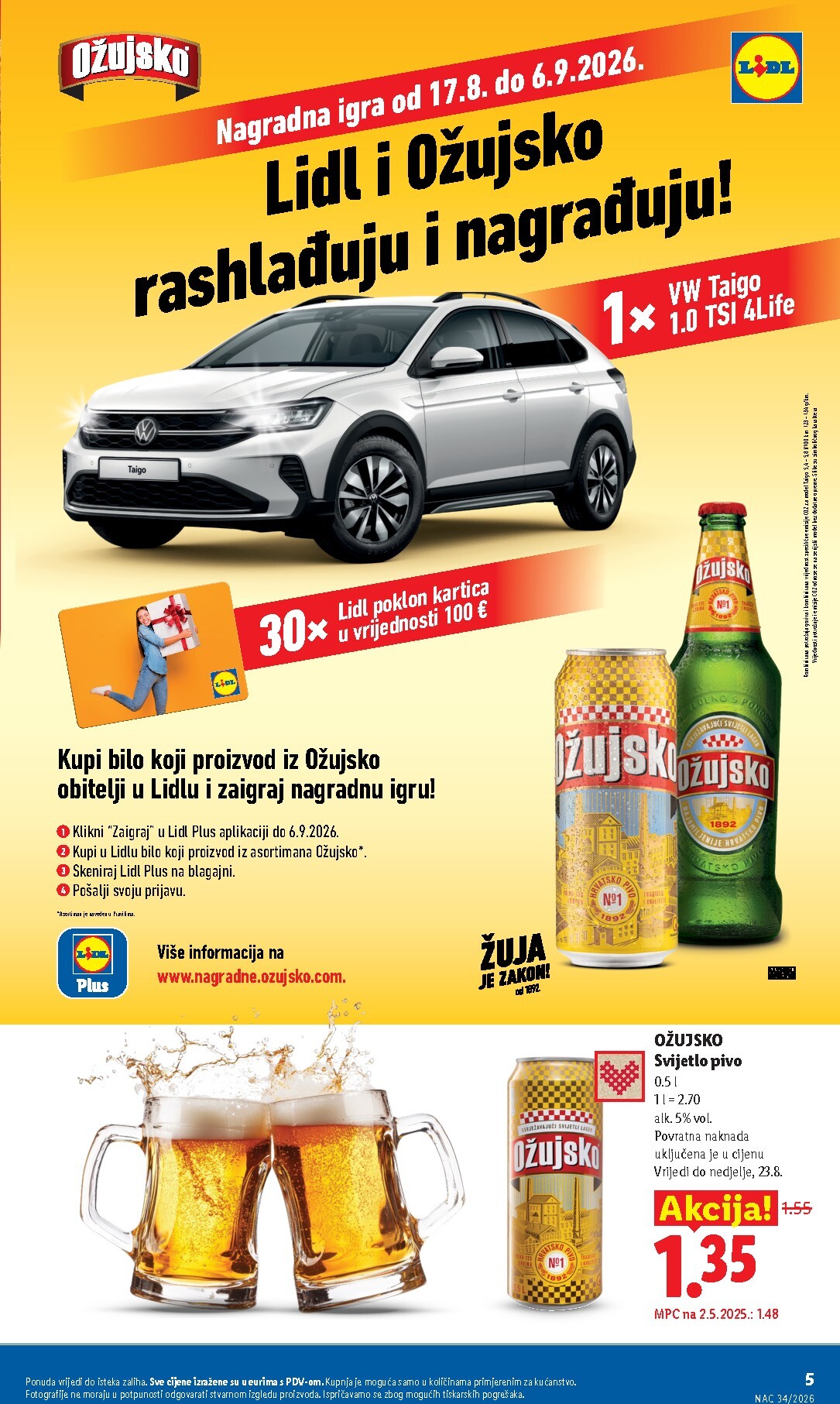 lidl - Aktualni katalog Lidl od ponedjeljka, 17.08.2026 do nedjelje, 23.08.2026 - page: 5