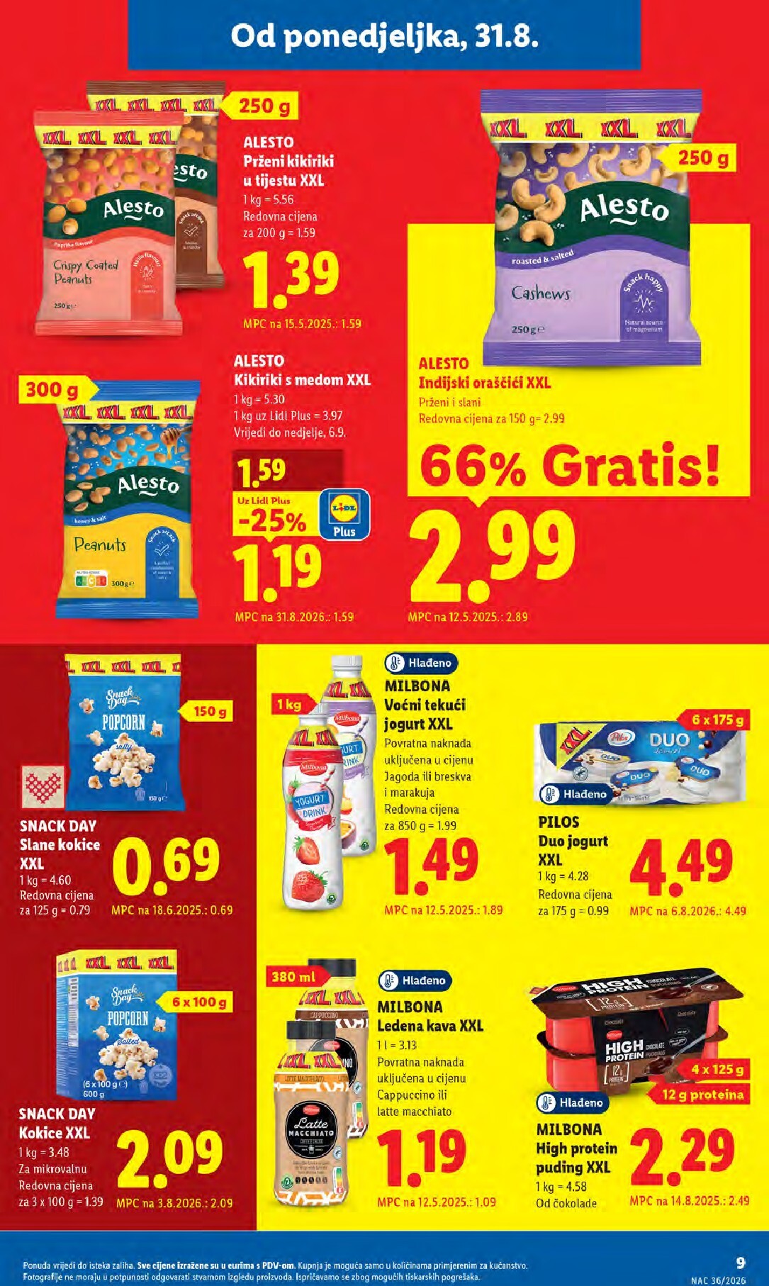 lidl - Novi Lidl katalog od ponedjeljka, 31.08.2026 do nedjelje, 06.09.2026 - page: 9