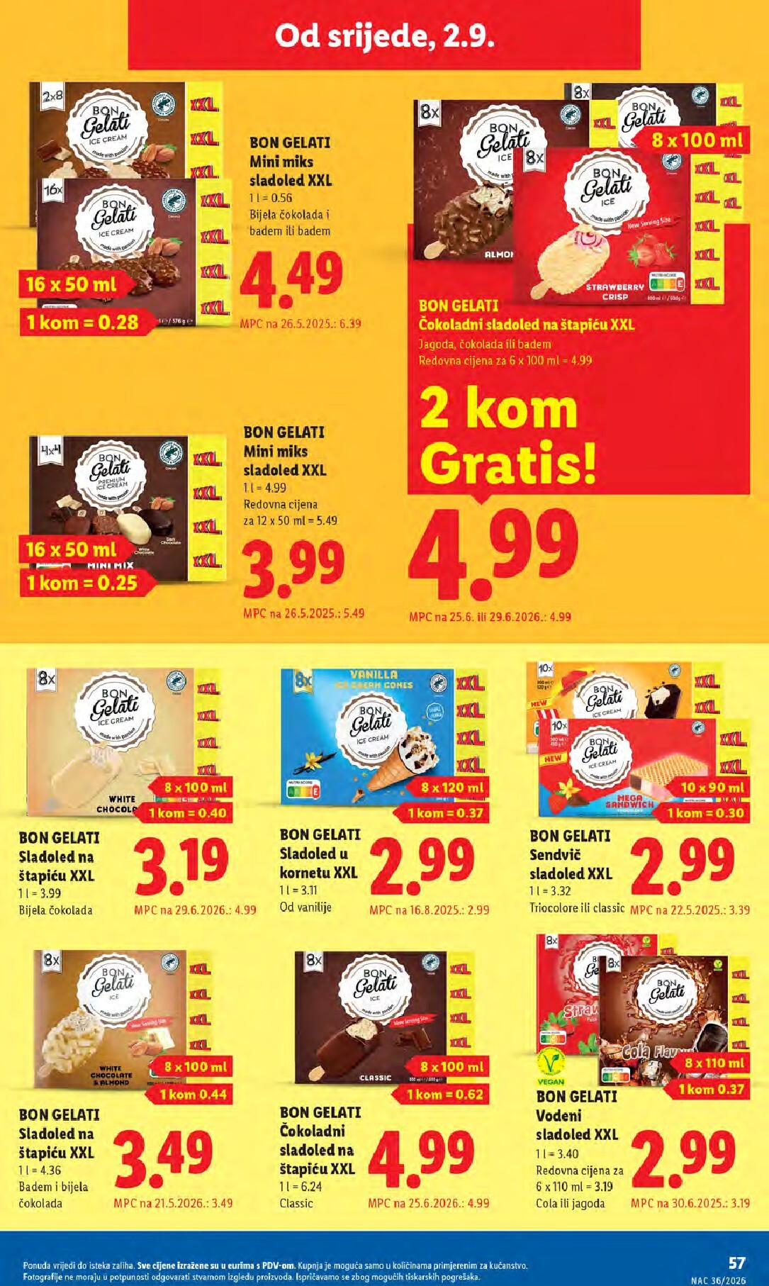 lidl - Aktualni katalog Lidl od ponedjeljka, 31.08.2026 do nedjelje, 06.09.2026 - page: 57