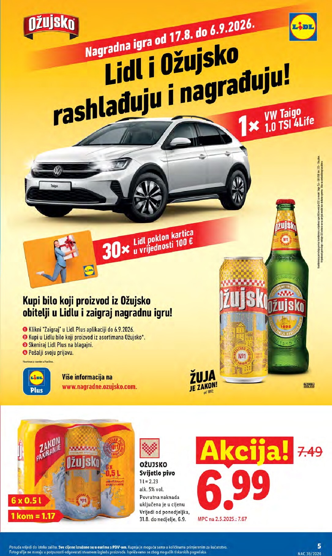 lidl - Aktualni katalog Lidl od ponedjeljka, 31.08.2026 do nedjelje, 06.09.2026 - page: 5
