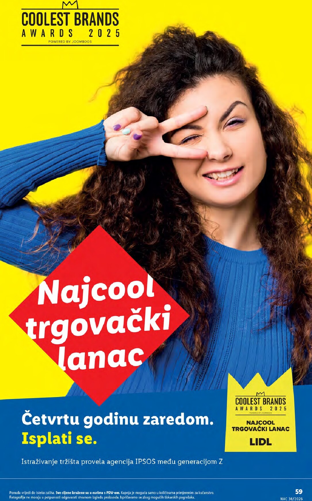 lidl - Aktualni katalog Lidl od ponedjeljka, 31.08.2026 do nedjelje, 06.09.2026 - page: 59