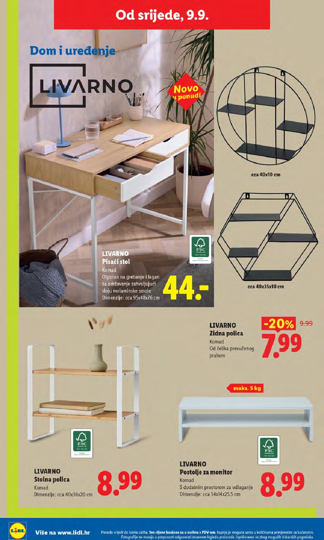 lidl - Novi Lidl katalog od ponedjeljka, 07.09.2026 do nedjelje, 13.09.2026 - page: 50