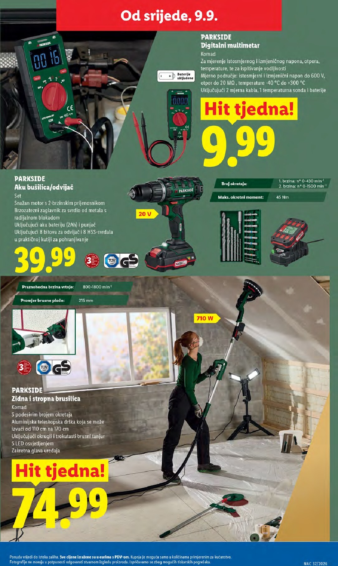 lidl - Novi Lidl katalog od ponedjeljka, 07.09.2026 do nedjelje, 13.09.2026 - page: 43