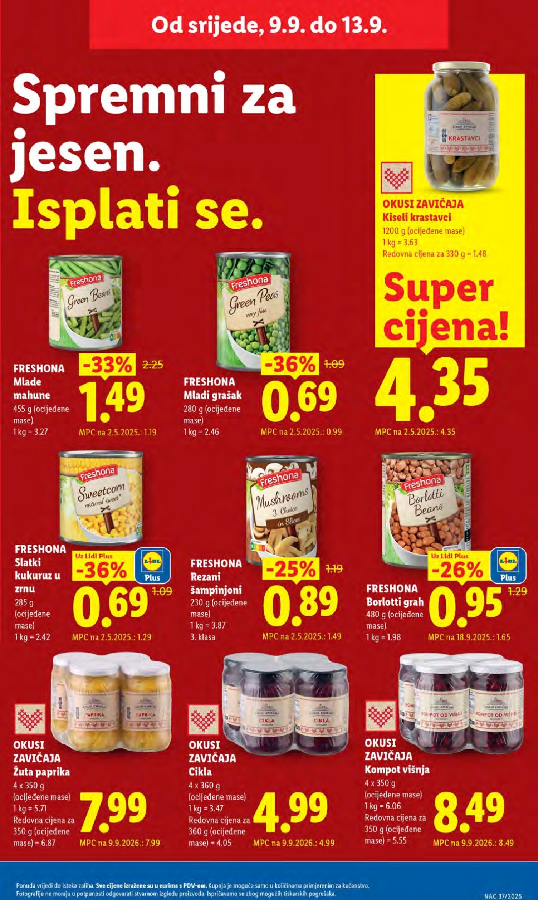 lidl - Aktualni katalog Lidl od ponedjeljka, 07.09.2026 do nedjelje, 13.09.2026 - page: 71