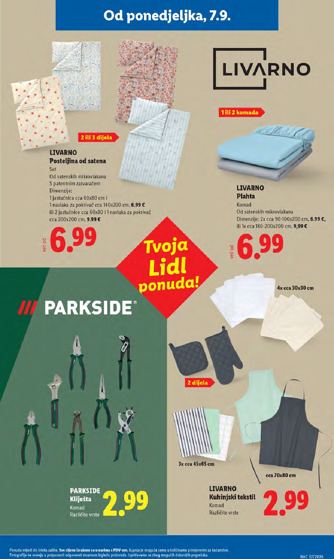 lidl - Aktualni katalog Lidl od ponedjeljka, 07.09.2026 do nedjelje, 13.09.2026 - page: 35
