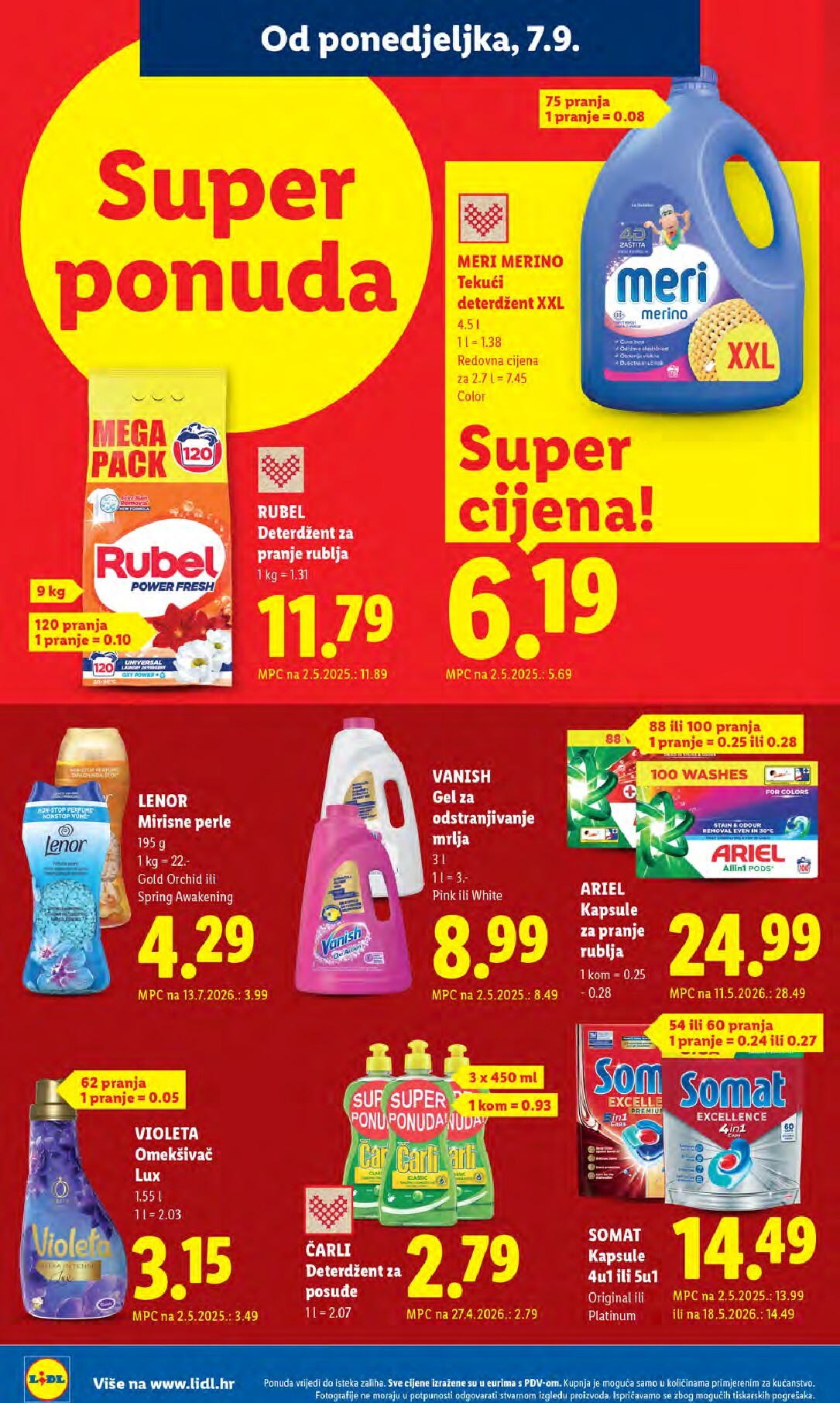 lidl - Aktualni katalog Lidl od ponedjeljka, 07.09.2026 do nedjelje, 13.09.2026 - page: 26