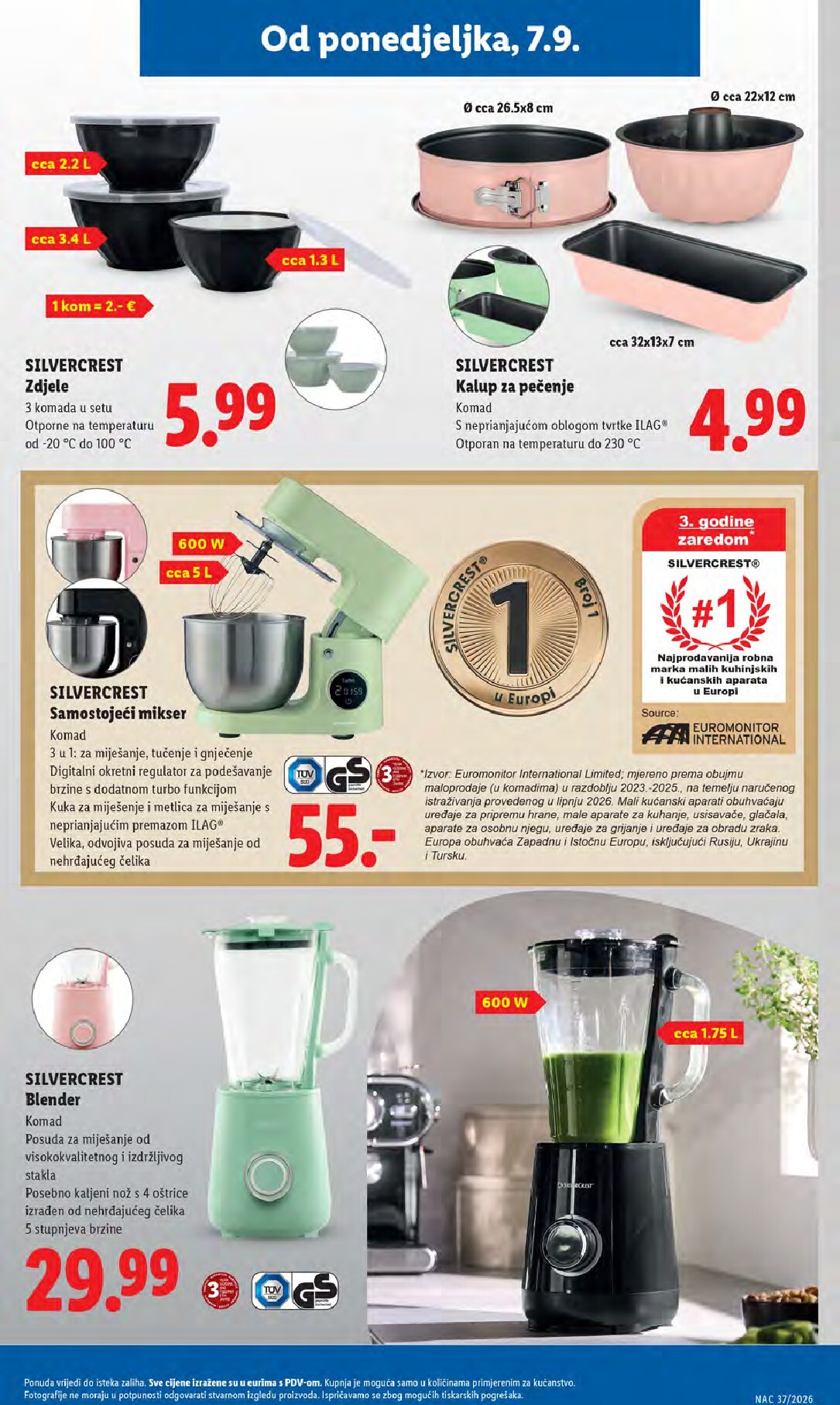 lidl - Aktualni katalog Lidl od ponedjeljka, 07.09.2026 do nedjelje, 13.09.2026 - page: 33
