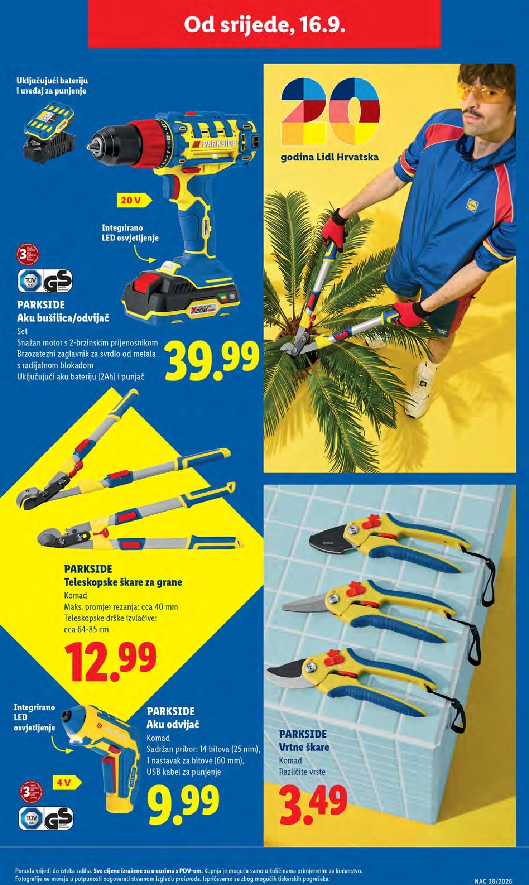 lidl - Novi Lidl katalog od ponedjeljka, 14.09.2026 do nedjelje, 20.09.2026 - page: 43