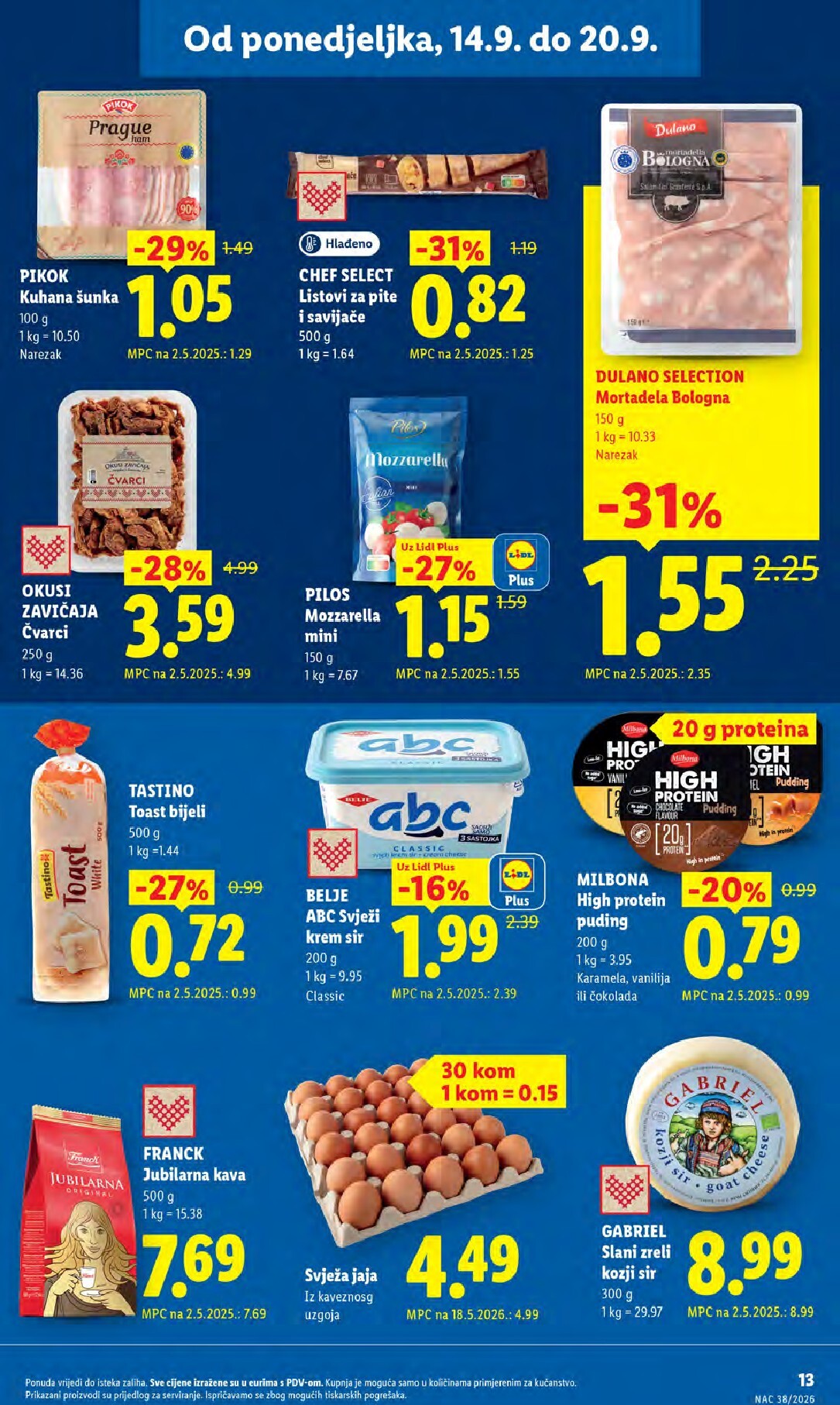 lidl - Novi Lidl katalog od ponedjeljka, 14.09.2026 do nedjelje, 20.09.2026 - page: 13