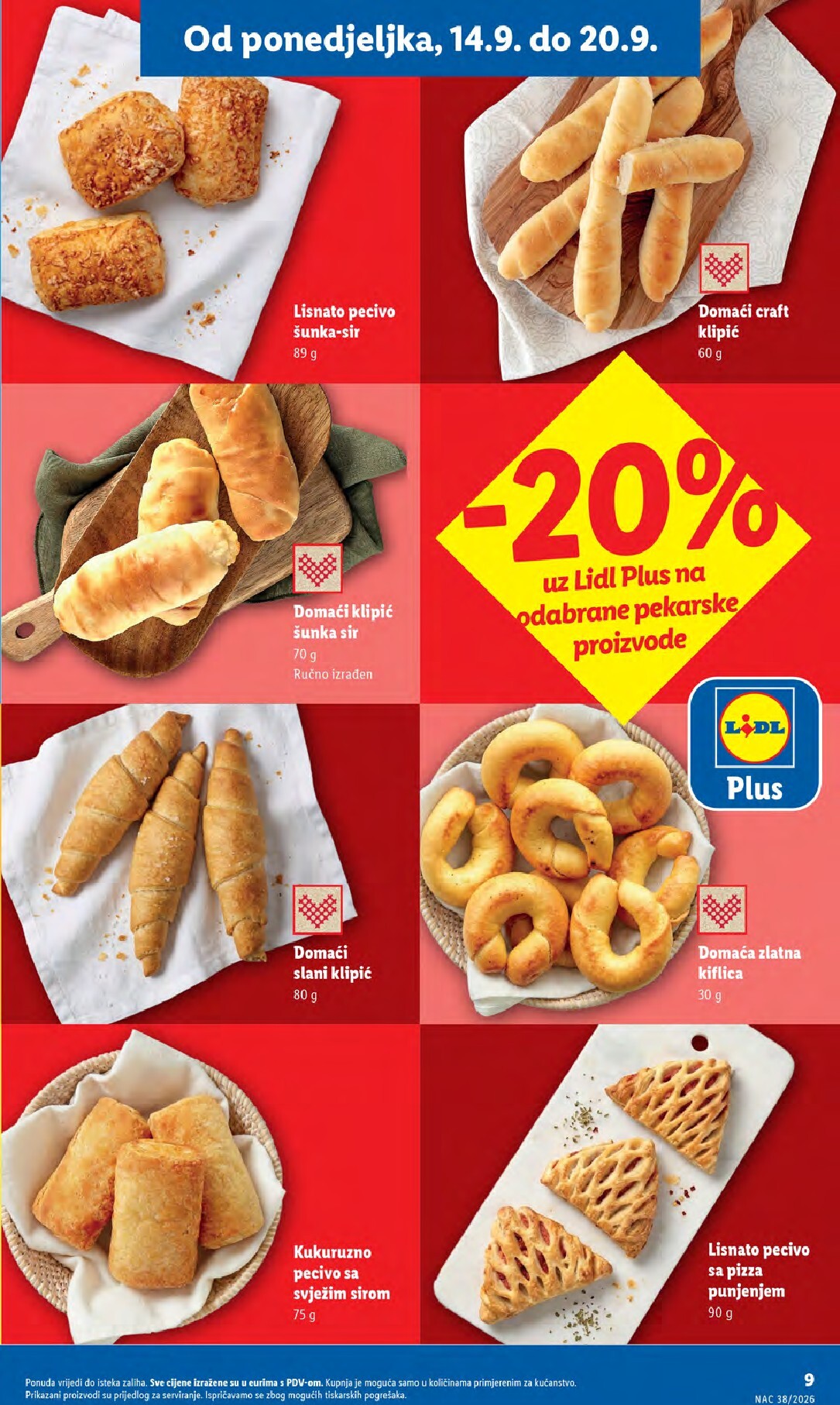 lidl - Novi Lidl katalog od ponedjeljka, 14.09.2026 do nedjelje, 20.09.2026 - page: 9