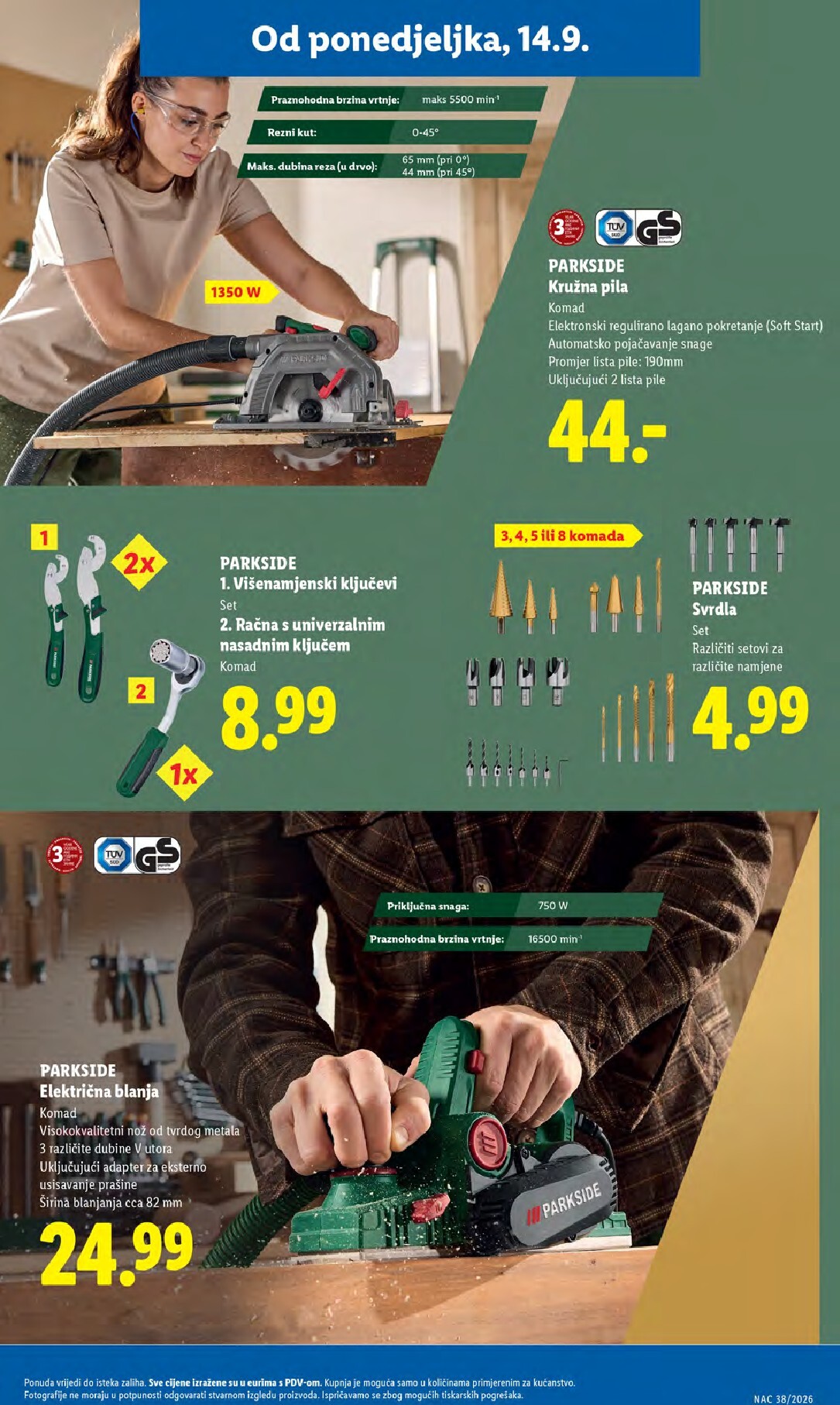 lidl - Novi Lidl katalog od ponedjeljka, 14.09.2026 do nedjelje, 20.09.2026 - page: 35