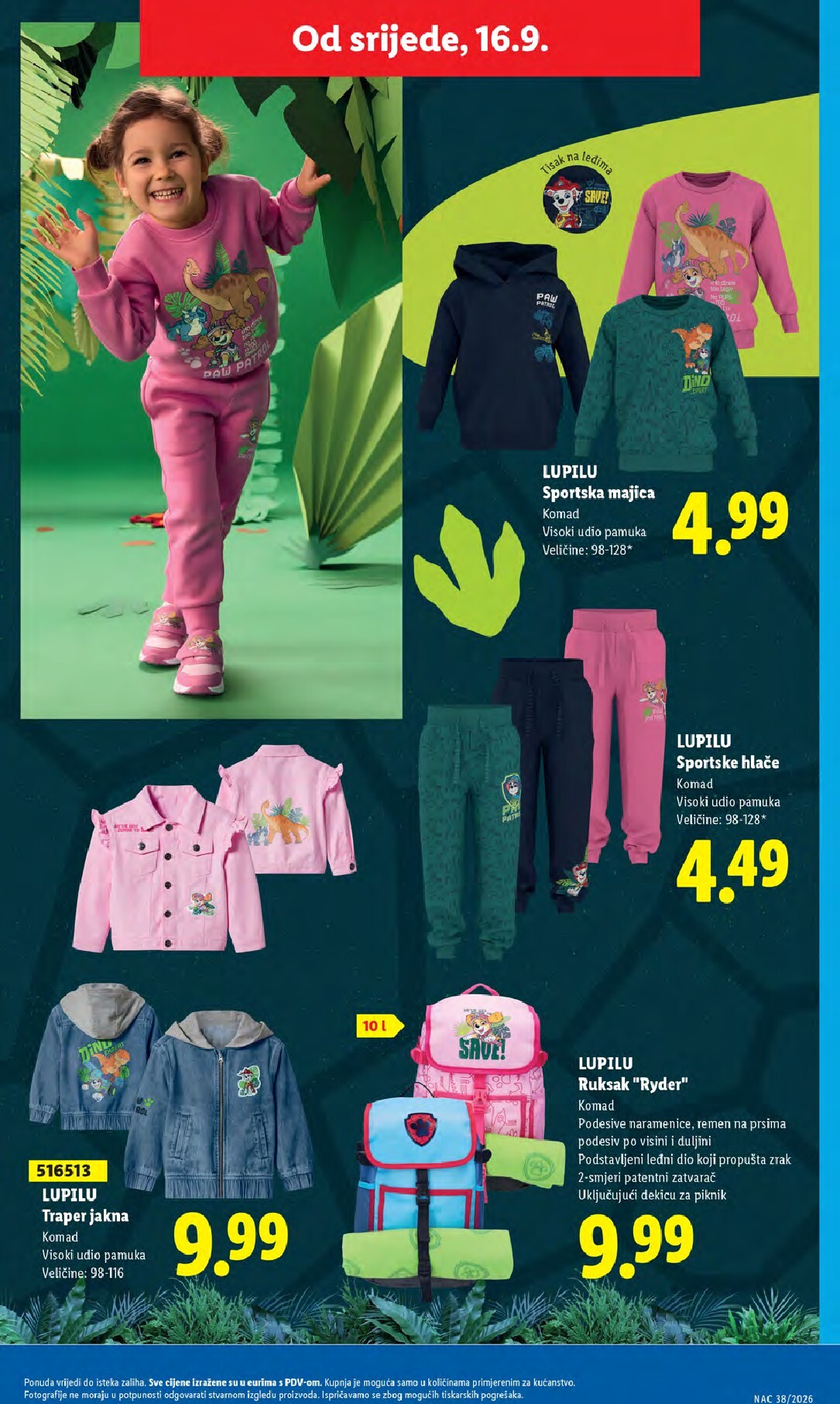 lidl - Novi Lidl katalog od ponedjeljka, 14.09.2026 do nedjelje, 20.09.2026 - page: 45