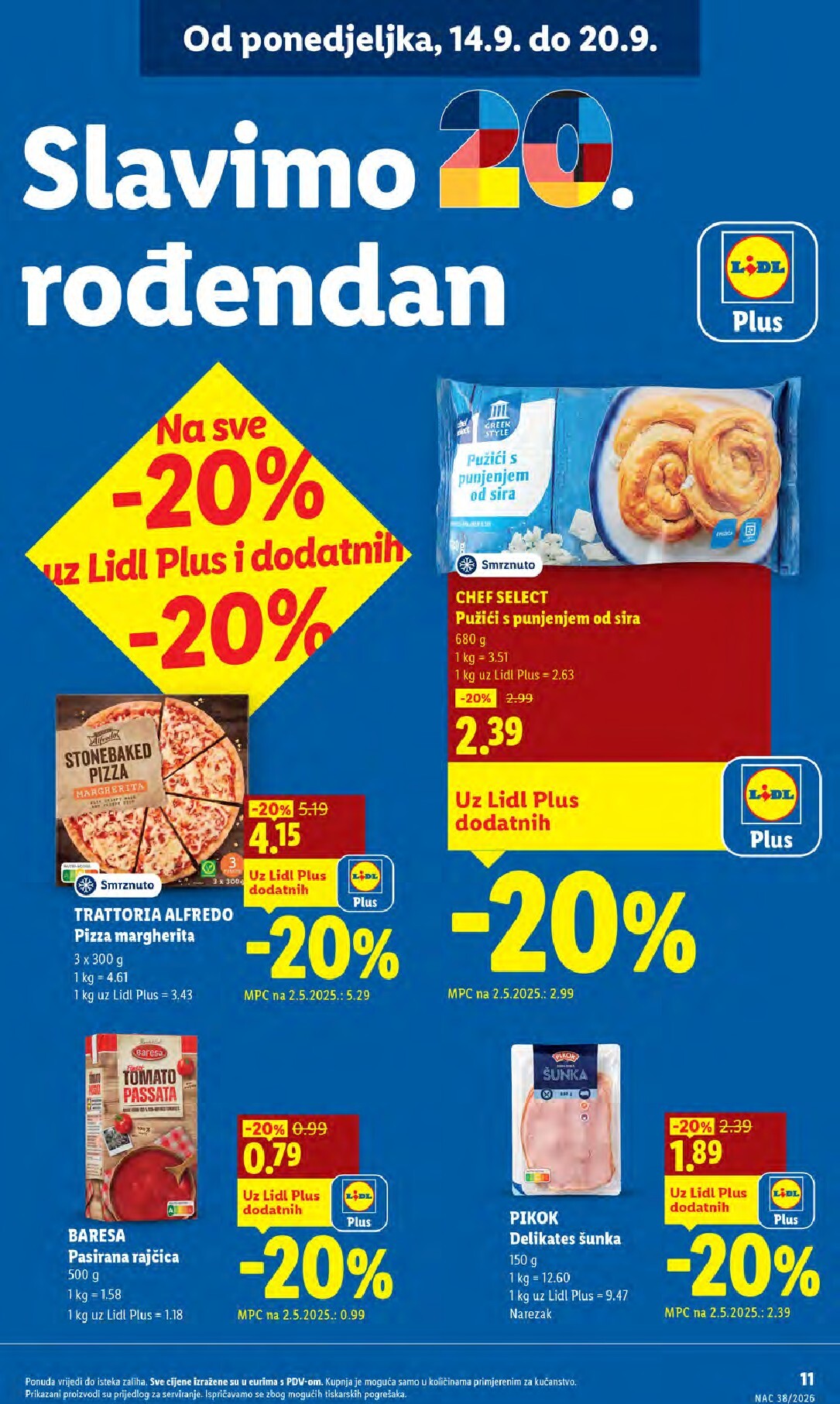lidl - Novi Lidl katalog od ponedjeljka, 14.09.2026 do nedjelje, 20.09.2026 - page: 11