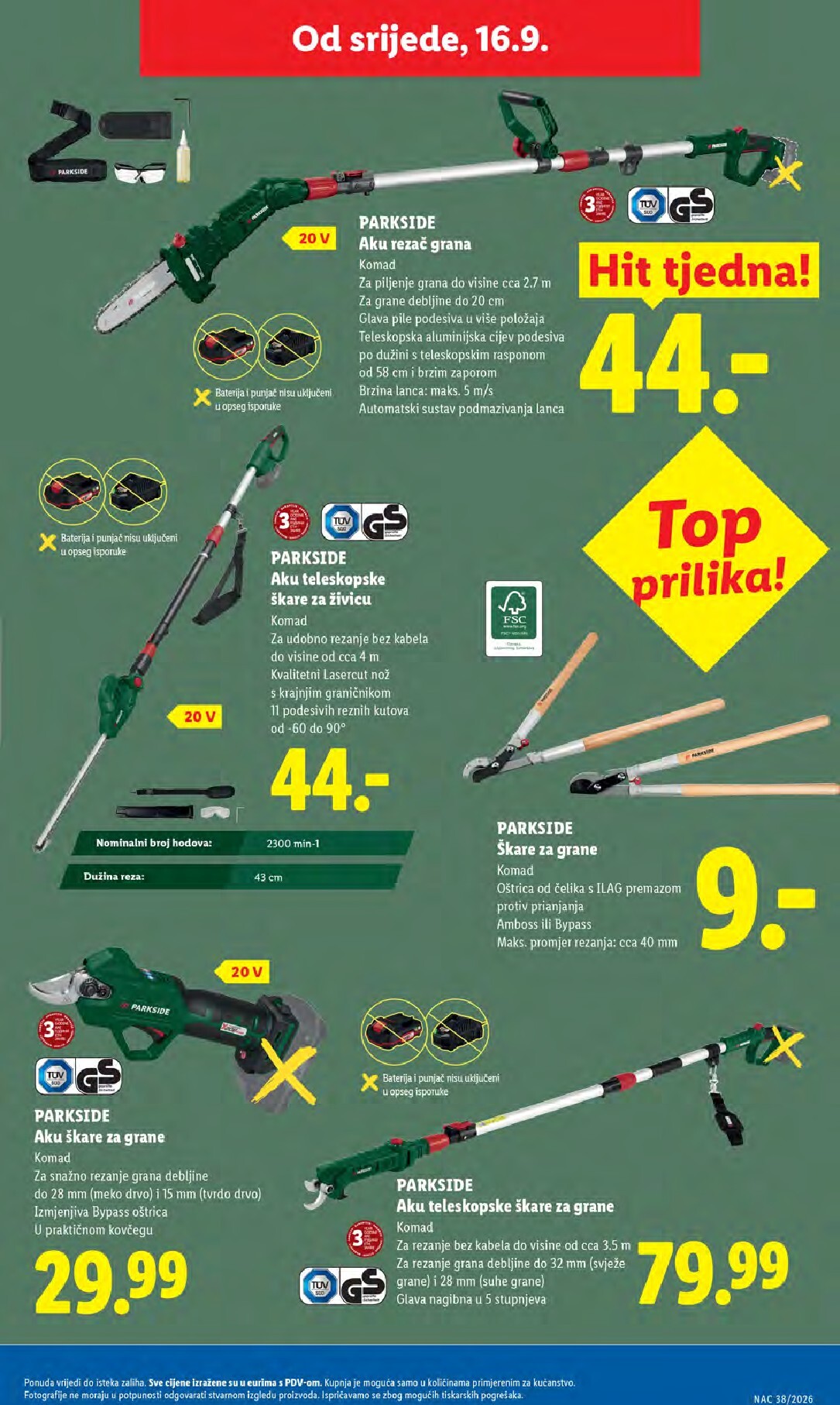 lidl - Novi Lidl katalog od ponedjeljka, 14.09.2026 do nedjelje, 20.09.2026 - page: 39