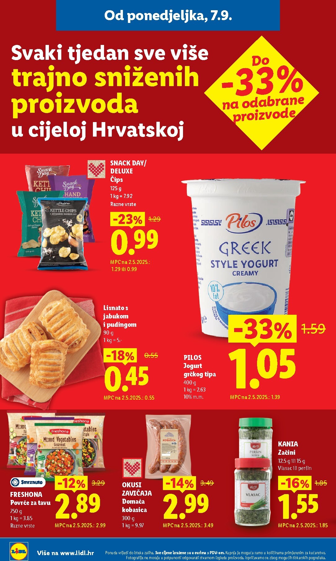 lidl - Aktualni katalog Lidl - Svaki tjedan trajno snižene cijene od ponedjeljka, 05.10.2026 do subote, 31.10.2026 - page: 14