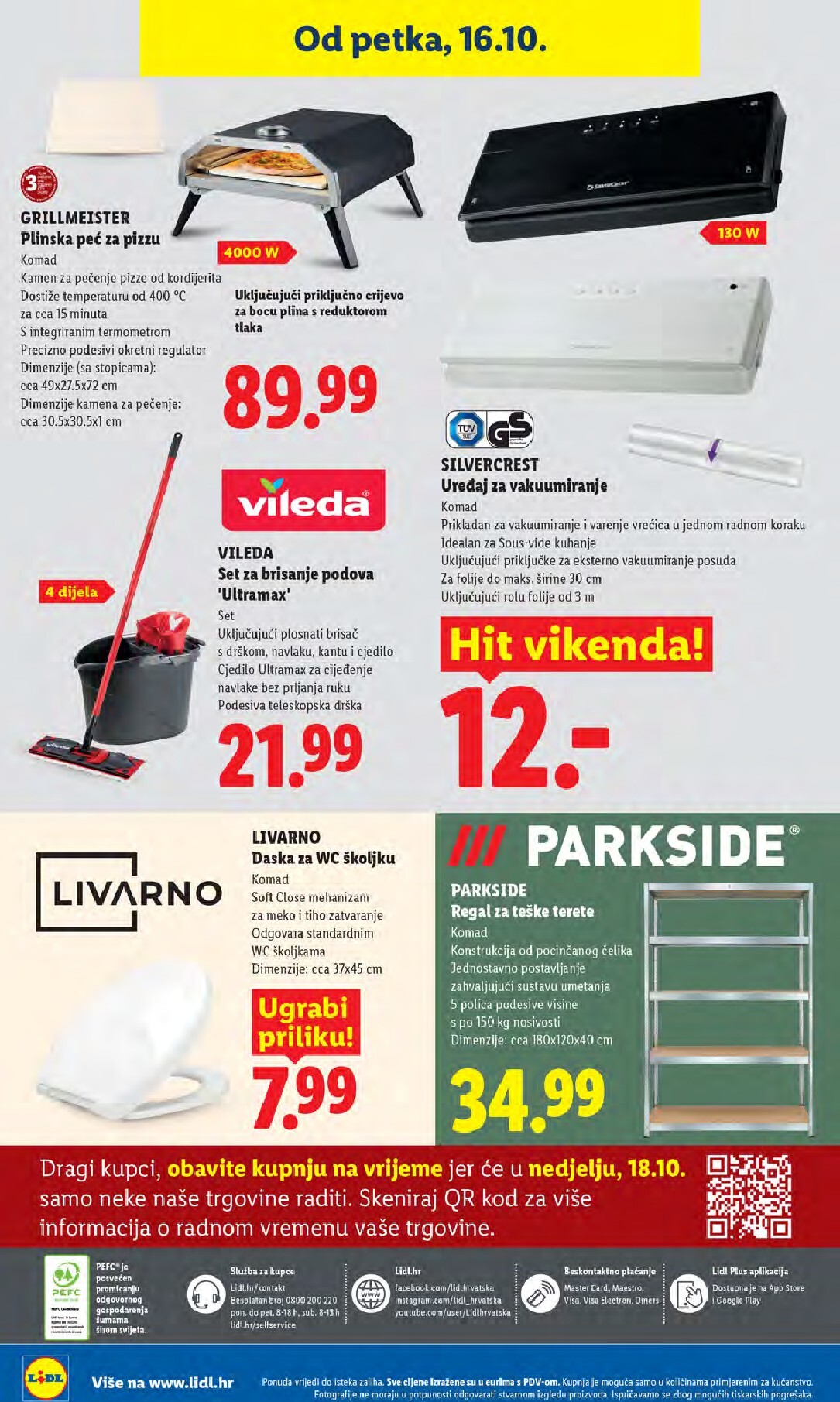 lidl - Novi Lidl katalog od ponedjeljka, 12.10.2026 do nedjelje, 18.10.2026 - page: 72