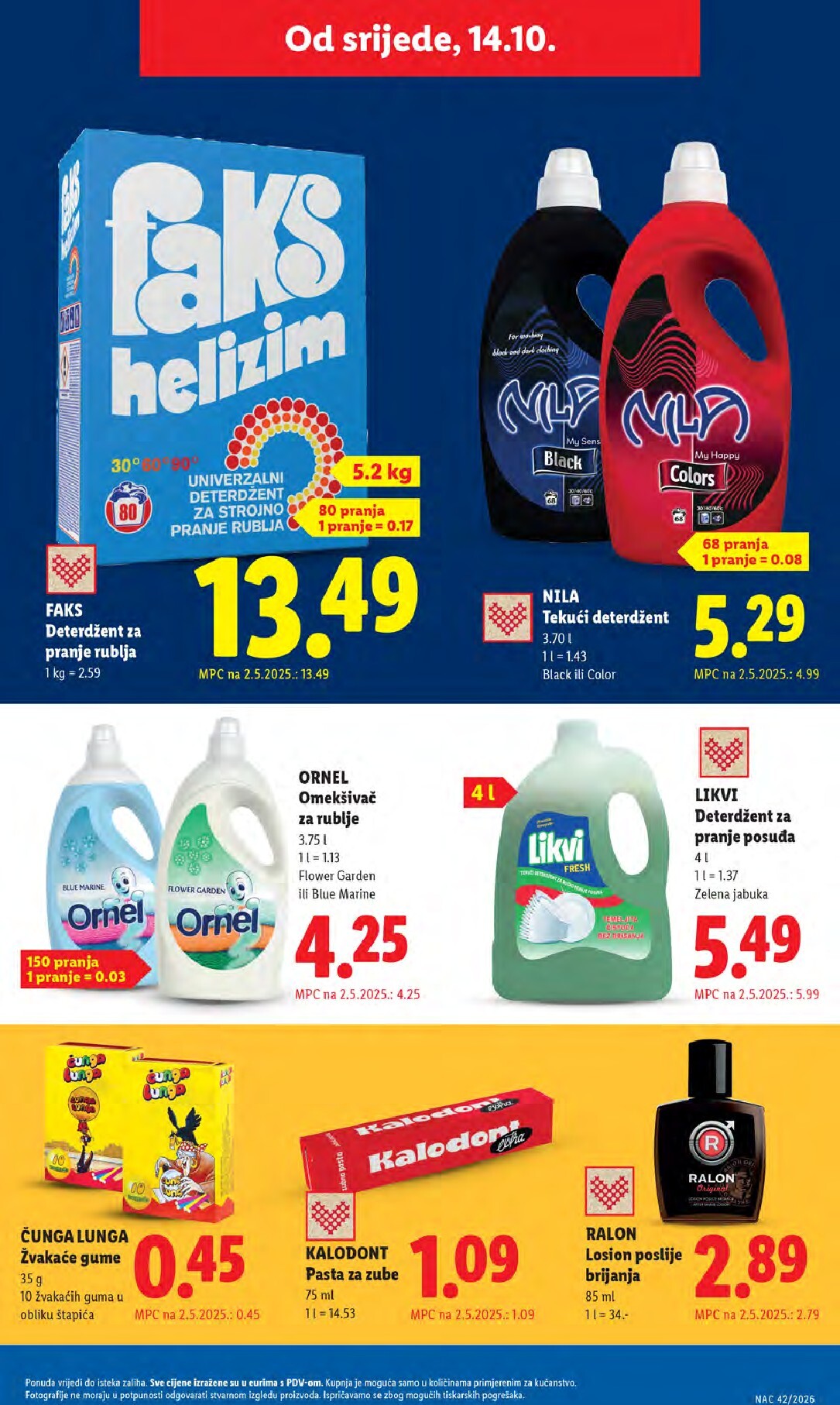 lidl - Novi Lidl katalog od ponedjeljka, 12.10.2026 do nedjelje, 18.10.2026 - page: 63