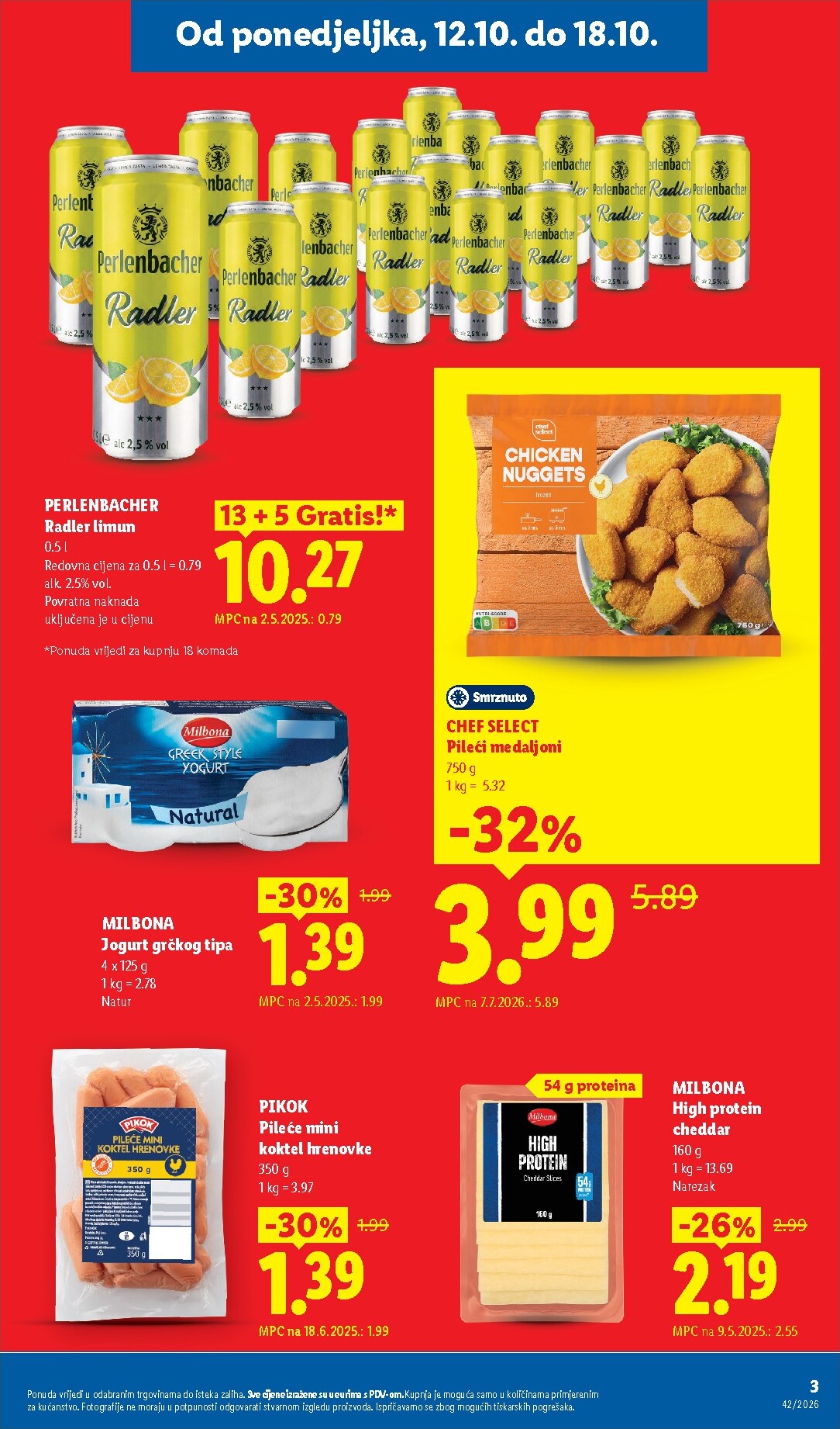 lidl - Aktualni katalog Lidl - Super ponuda od ponedjeljka, 12.10.2026 do nedjelje, 18.10.2026 - page: 3