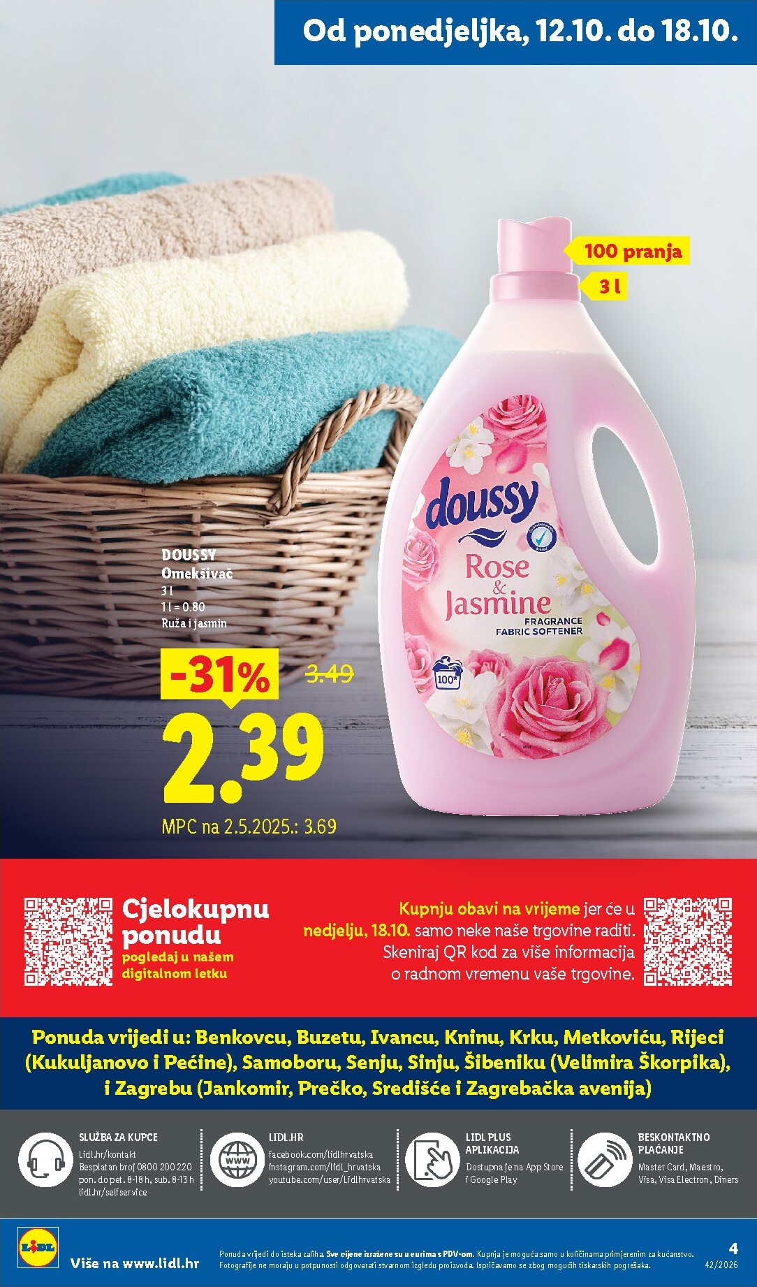 lidl - Aktualni katalog Lidl - Super ponuda od ponedjeljka, 12.10.2026 do nedjelje, 18.10.2026 - page: 4