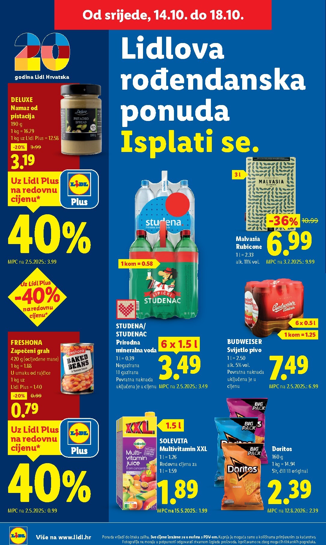 lidl - Aktualni katalog Lidl od ponedjeljka, 12.10.2026 do nedjelje, 18.10.2026 - page: 58