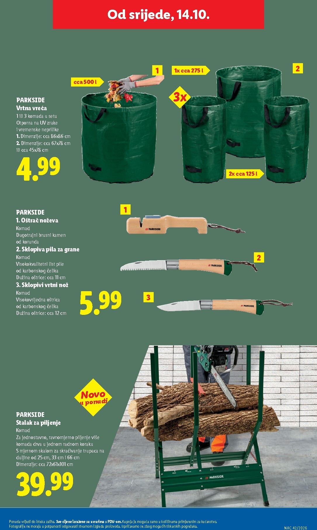 lidl - Aktualni katalog Lidl od ponedjeljka, 12.10.2026 do nedjelje, 18.10.2026 - page: 43