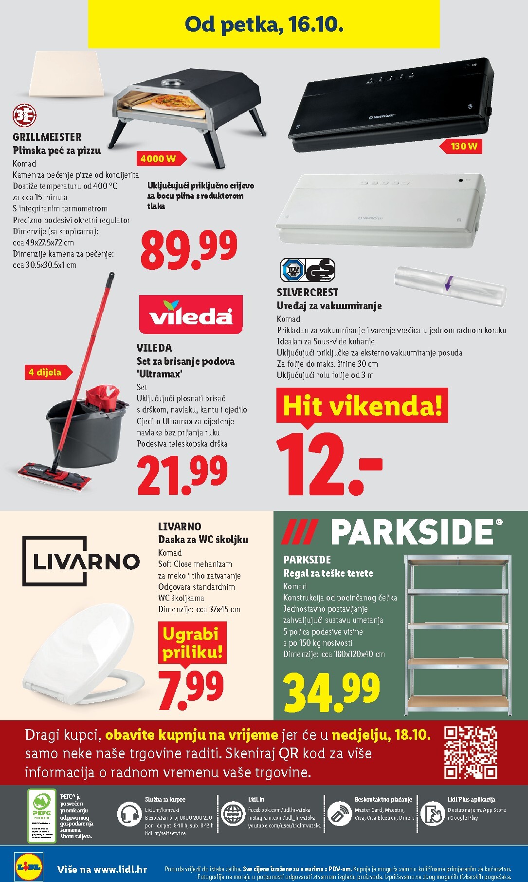 lidl - Aktualni katalog Lidl od ponedjeljka, 12.10.2026 do nedjelje, 18.10.2026 - page: 72