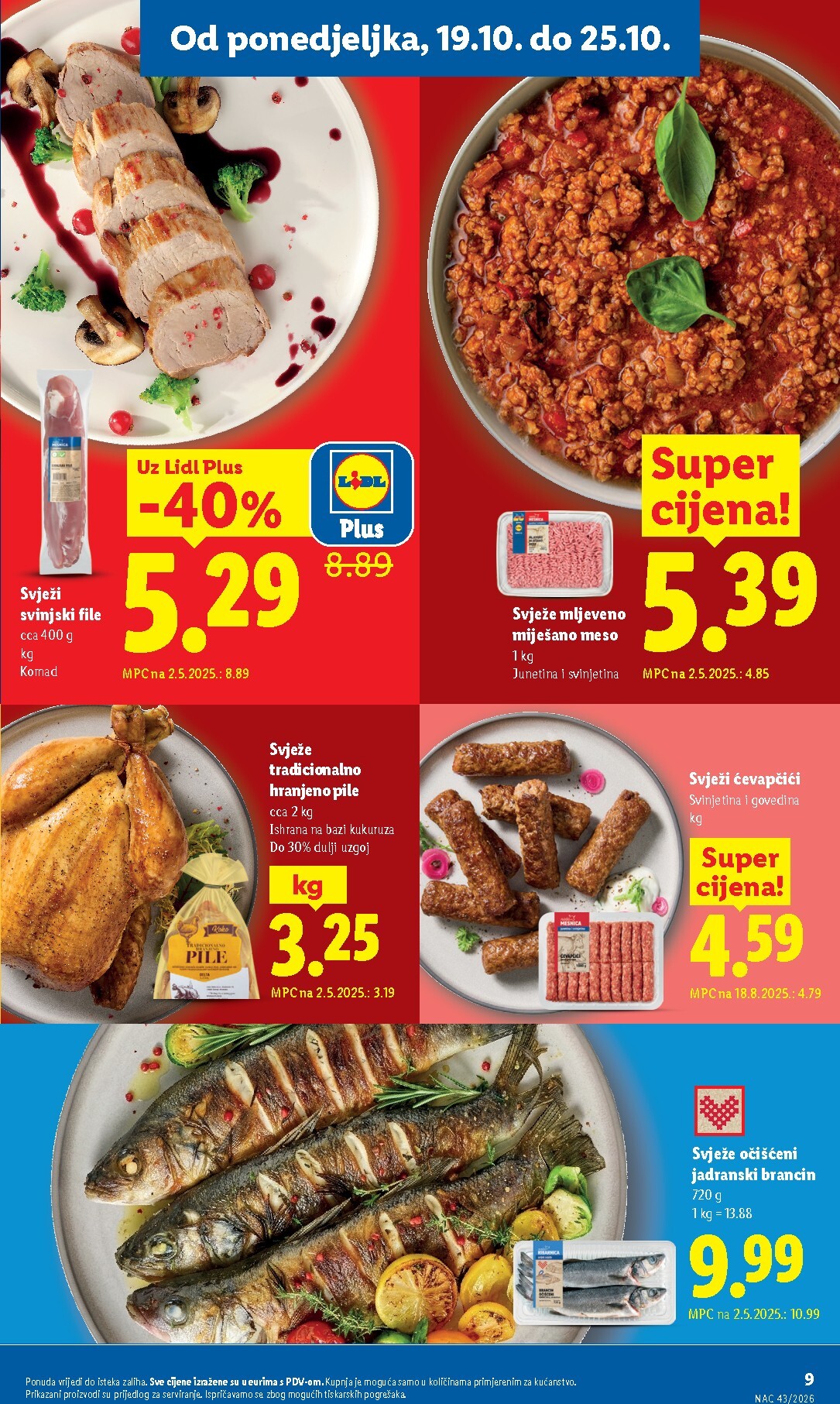 lidl - Novi Lidl katalog od ponedjeljka, 19.10.2026 do nedjelje, 25.10.2026 - page: 9