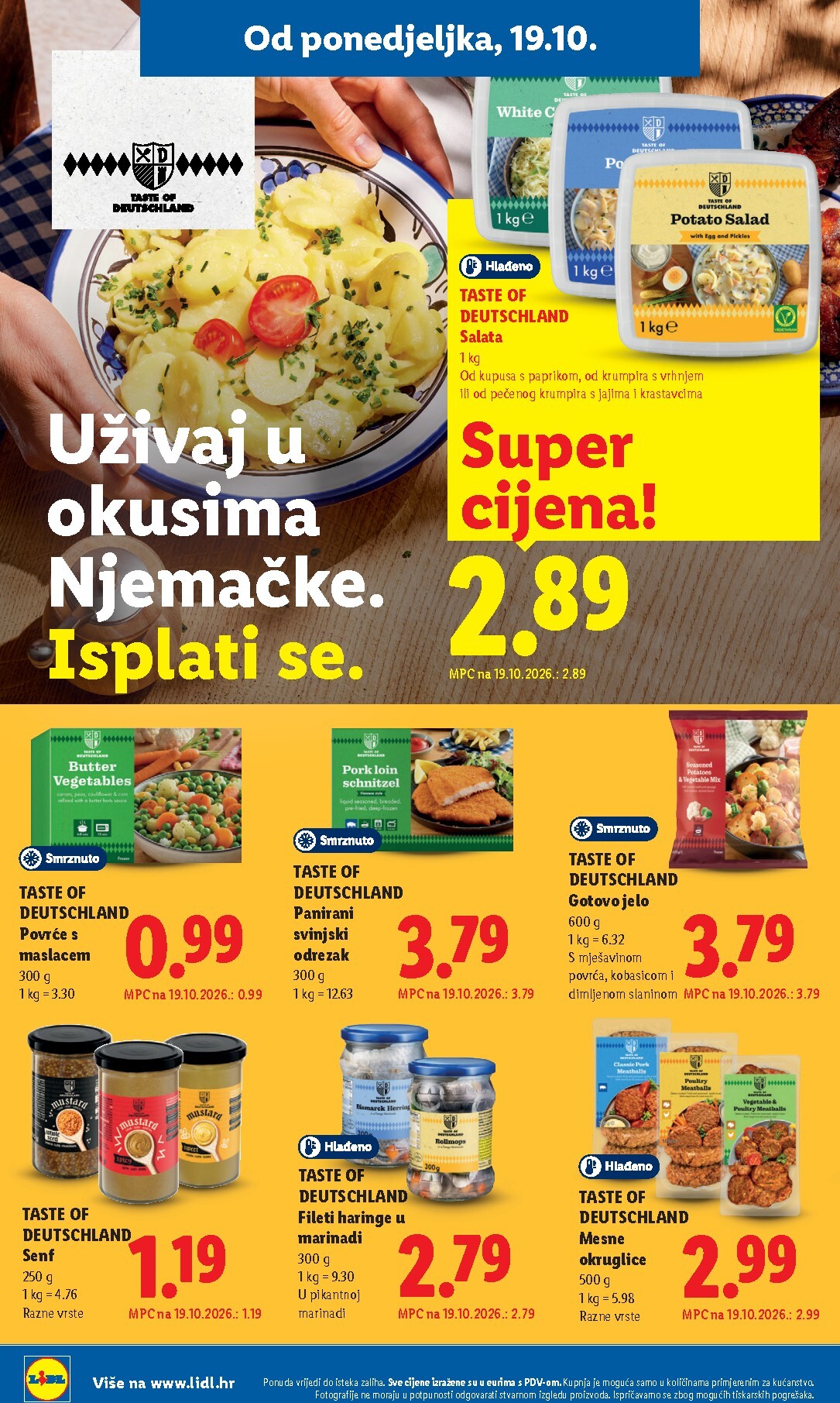 lidl - Novi Lidl katalog od ponedjeljka, 19.10.2026 do nedjelje, 25.10.2026 - page: 20