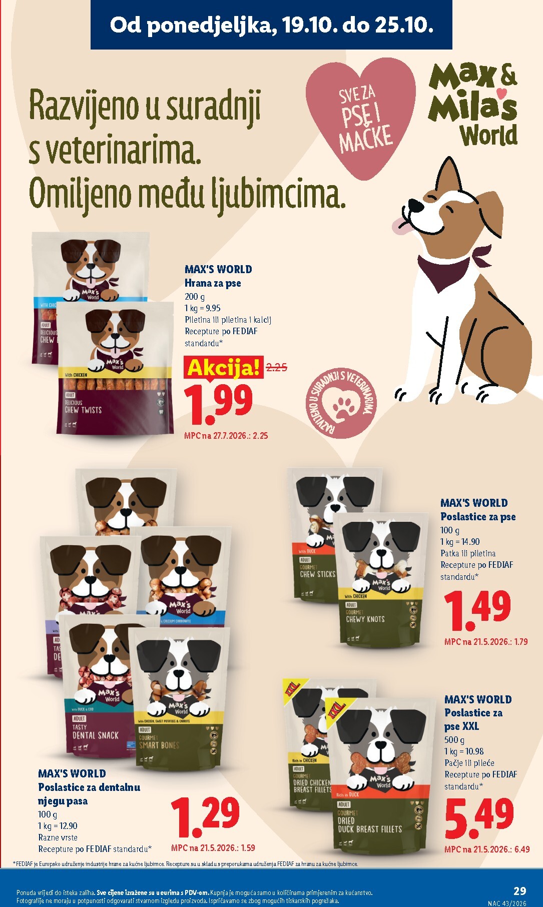 lidl - Novi Lidl katalog od ponedjeljka, 19.10.2026 do nedjelje, 25.10.2026 - page: 29
