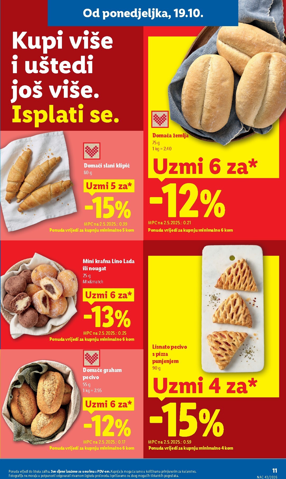 lidl - Novi Lidl katalog od ponedjeljka, 19.10.2026 do nedjelje, 25.10.2026 - page: 11
