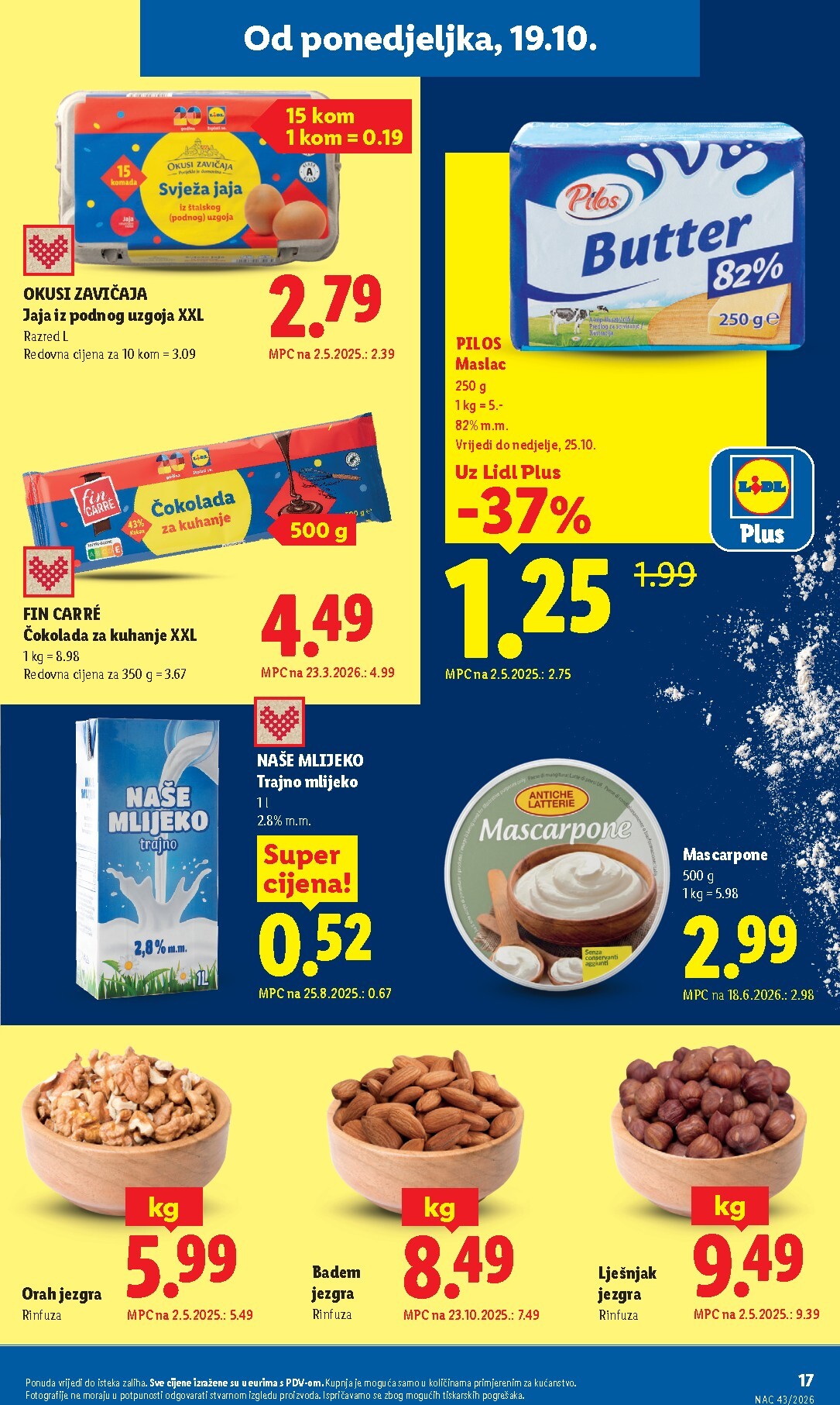 lidl - Novi Lidl katalog od ponedjeljka, 19.10.2026 do nedjelje, 25.10.2026 - page: 17