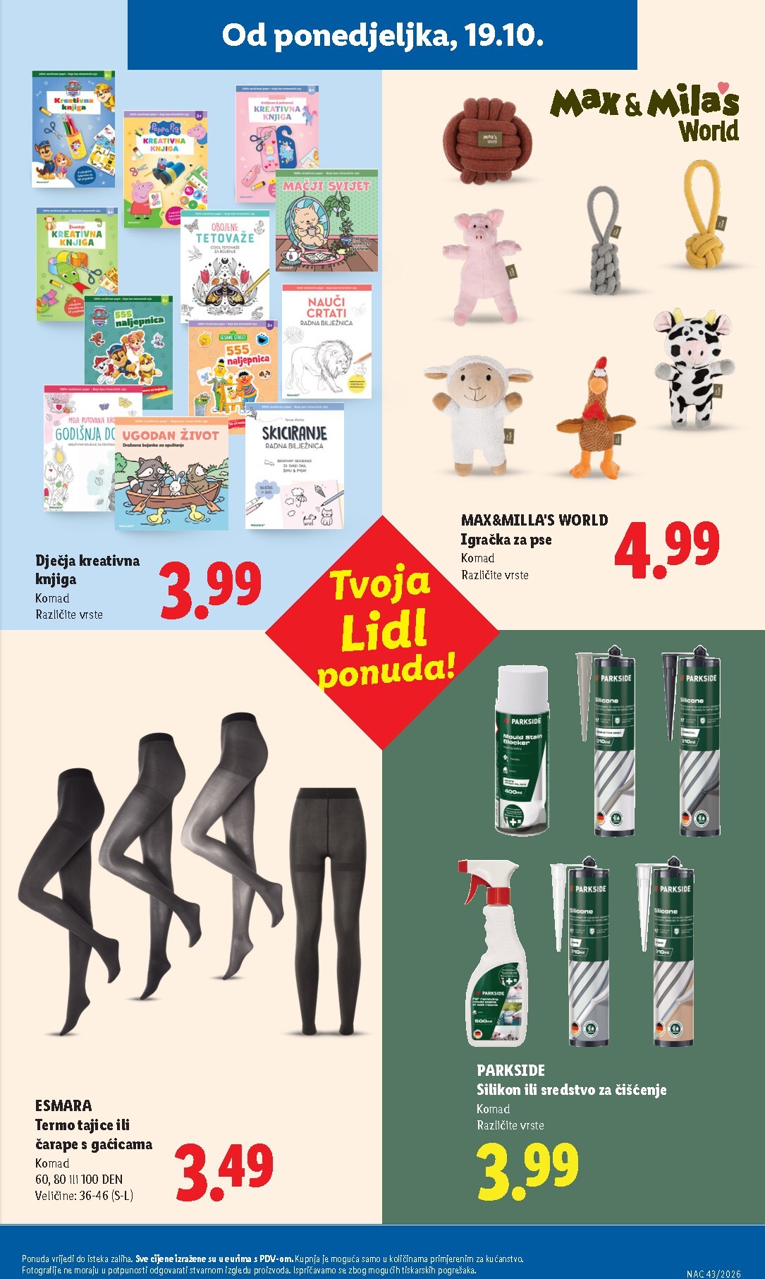lidl - Novi Lidl katalog od ponedjeljka, 19.10.2026 do nedjelje, 25.10.2026 - page: 41