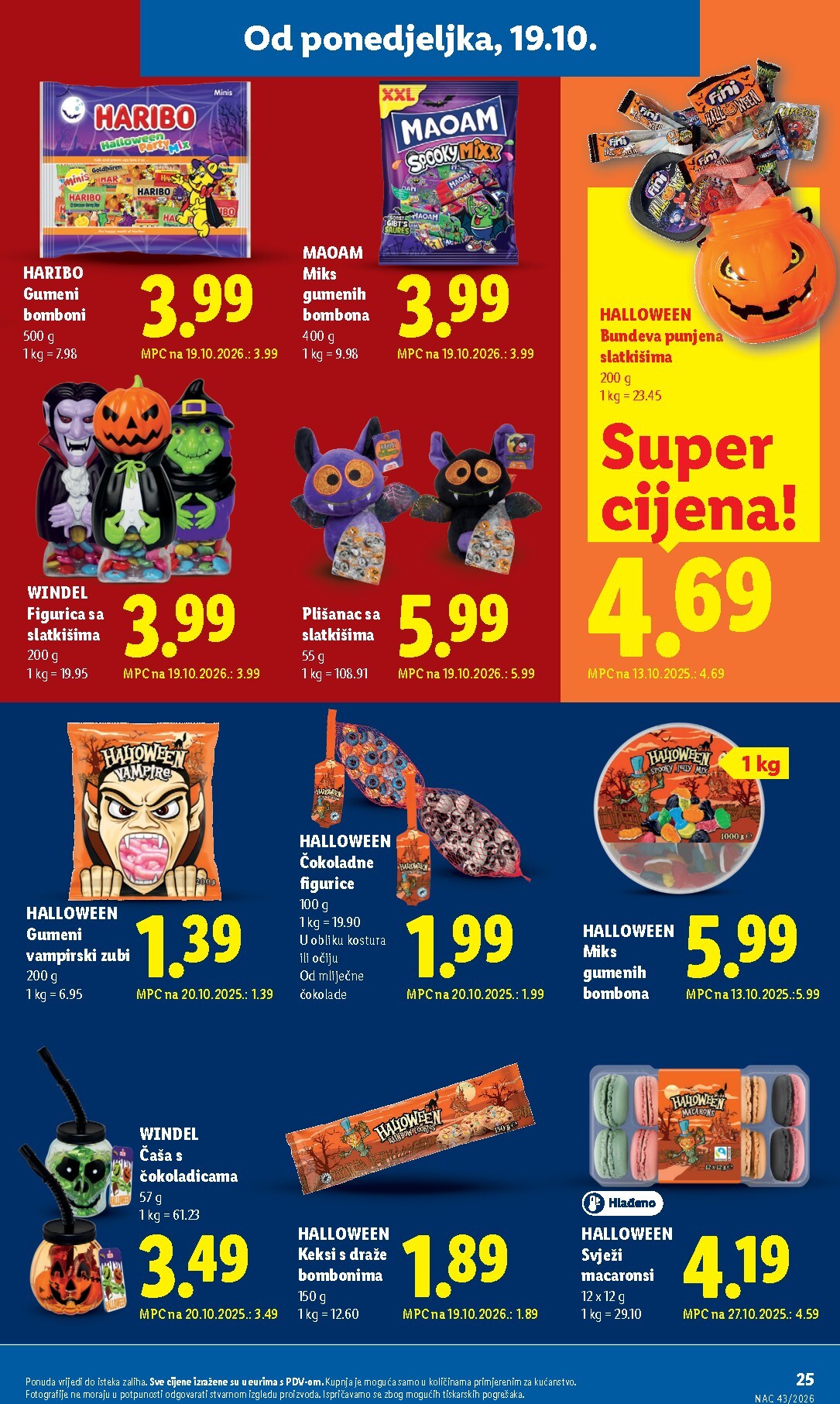 lidl - Novi Lidl katalog od ponedjeljka, 19.10.2026 do nedjelje, 25.10.2026 - page: 25