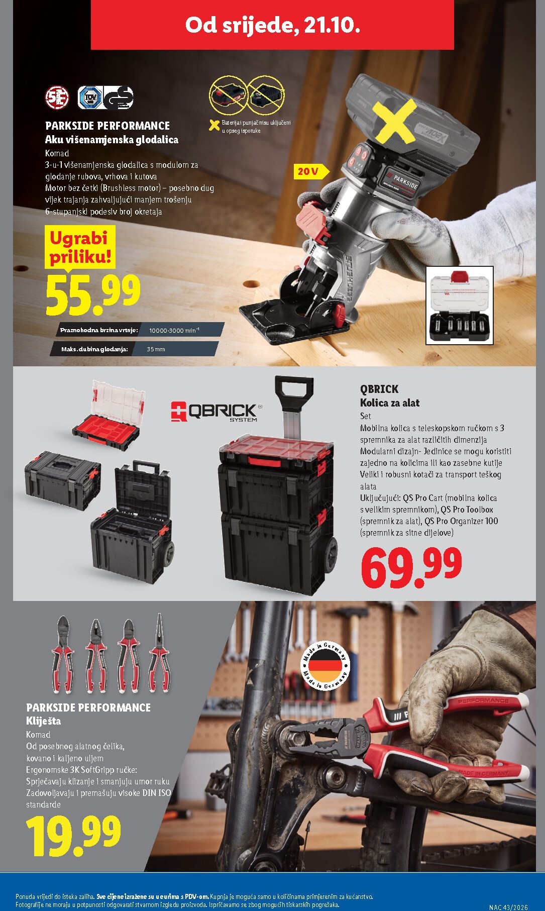 lidl - Aktualni katalog Lidl od ponedjeljka, 19.10.2026 do nedjelje, 25.10.2026 - page: 47