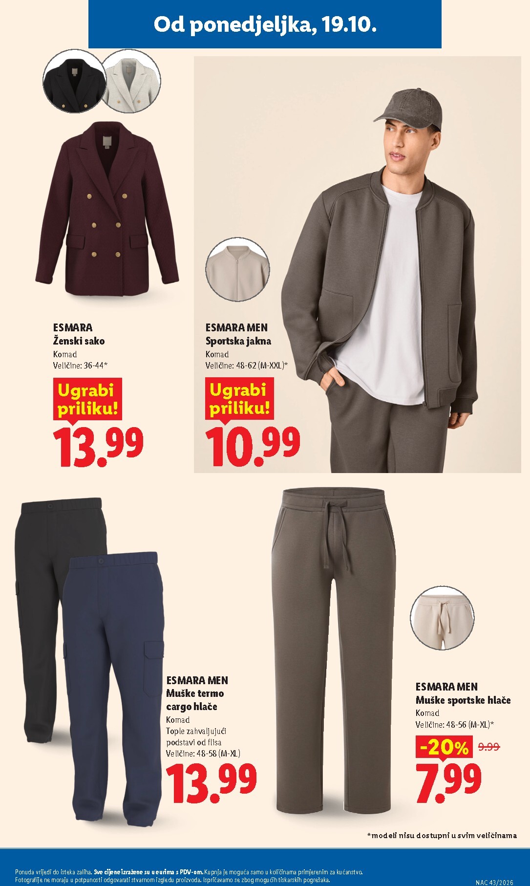 lidl - Aktualni katalog Lidl od ponedjeljka, 19.10.2026 do nedjelje, 25.10.2026 - page: 33