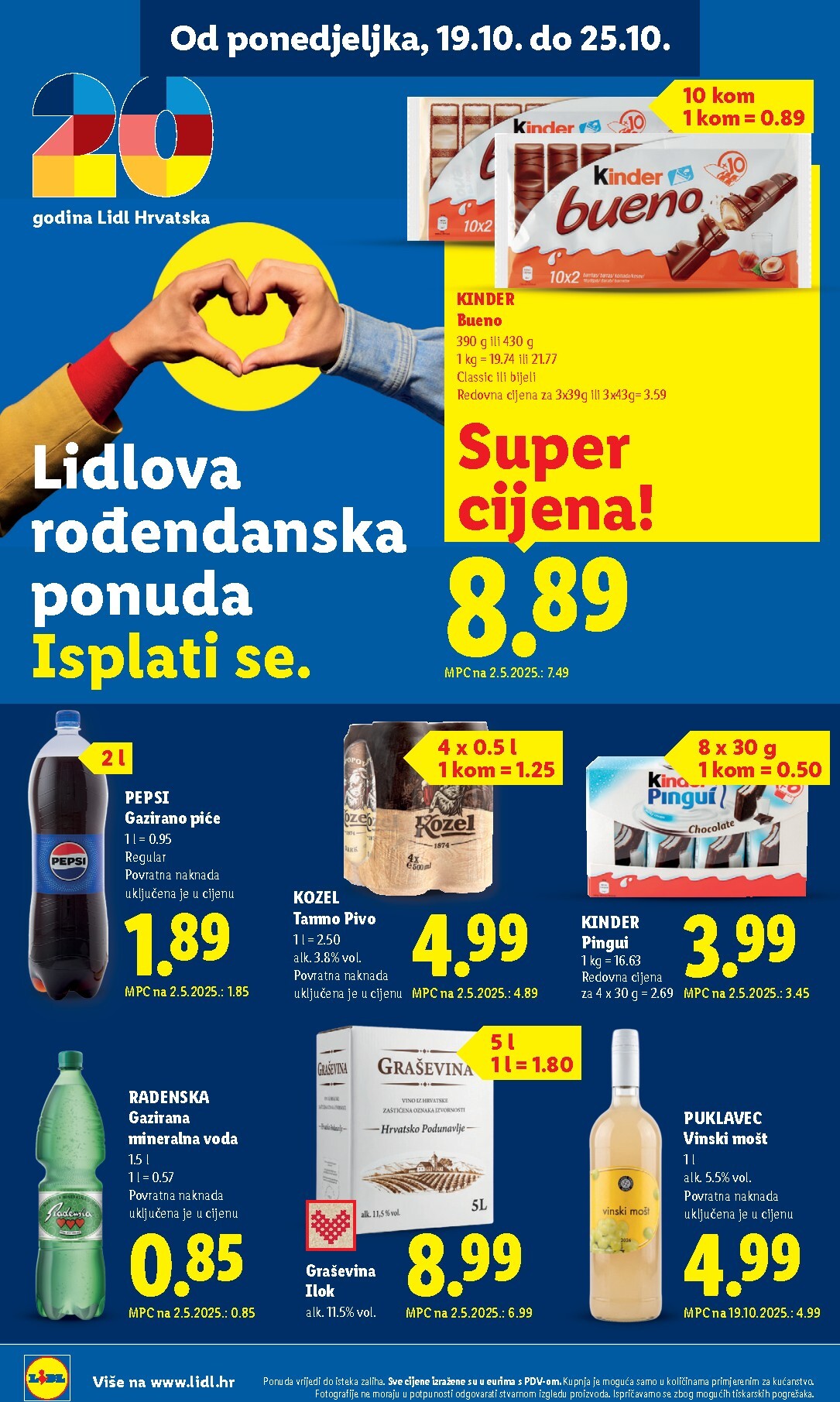 lidl - Aktualni katalog Lidl od ponedjeljka, 19.10.2026 do nedjelje, 25.10.2026 - page: 6