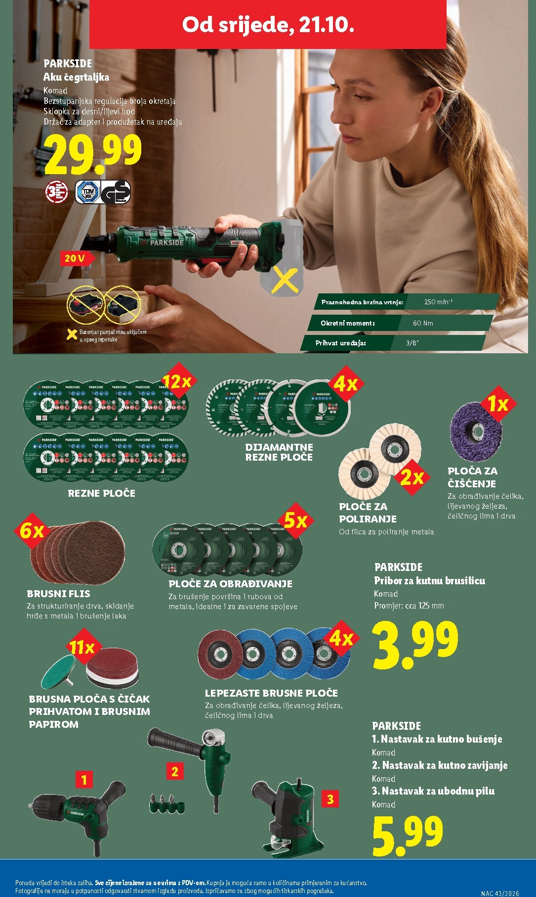 lidl - Aktualni katalog Lidl od ponedjeljka, 19.10.2026 do nedjelje, 25.10.2026 - page: 45