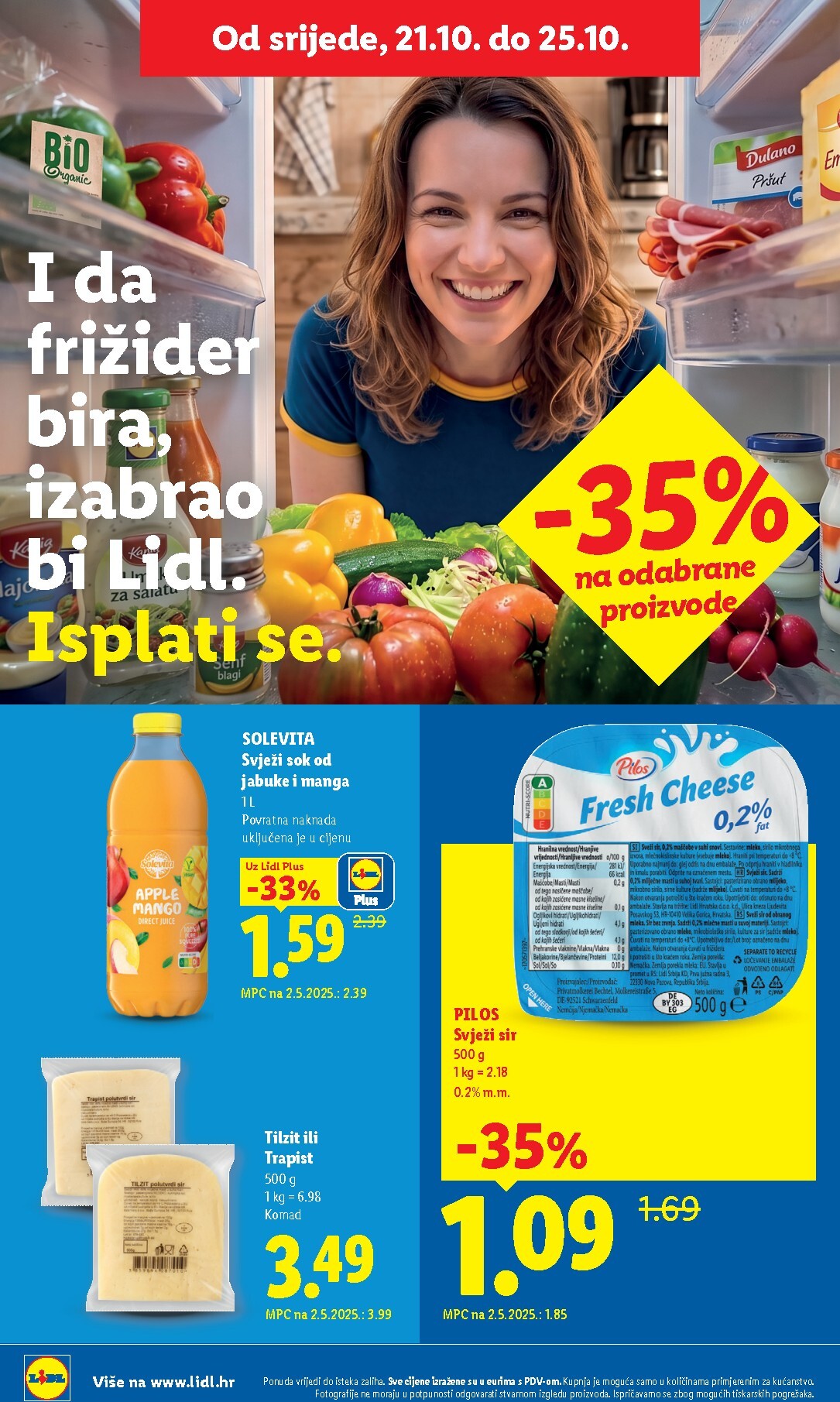 lidl - Aktualni katalog Lidl od ponedjeljka, 19.10.2026 do nedjelje, 25.10.2026 - page: 62