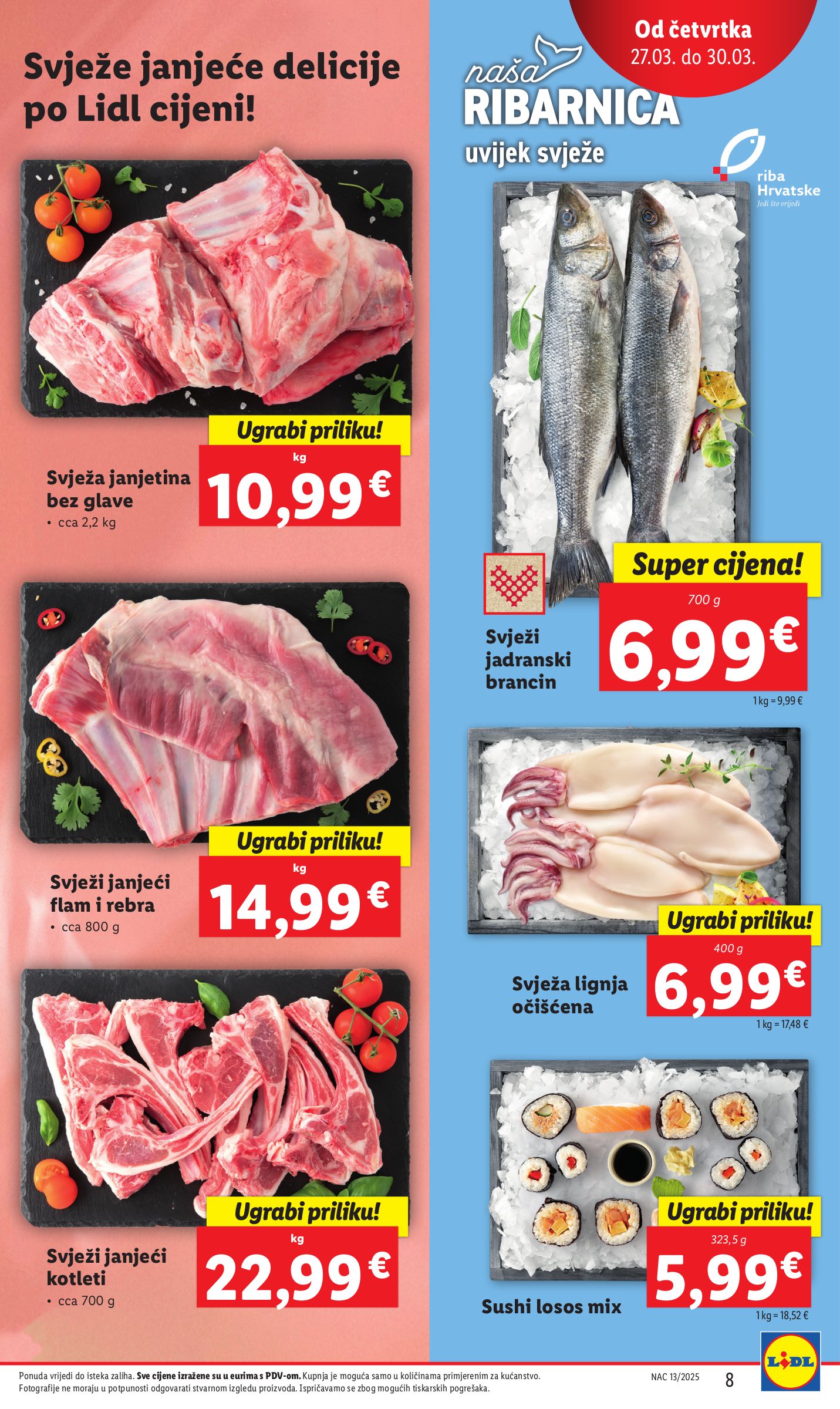 lidl - Lidl katalog vrijedi od 27.03. do 30.03. - page: 8 lidl - Lidl katalog vrijedi od 27.03. do 30.03. - page: 8