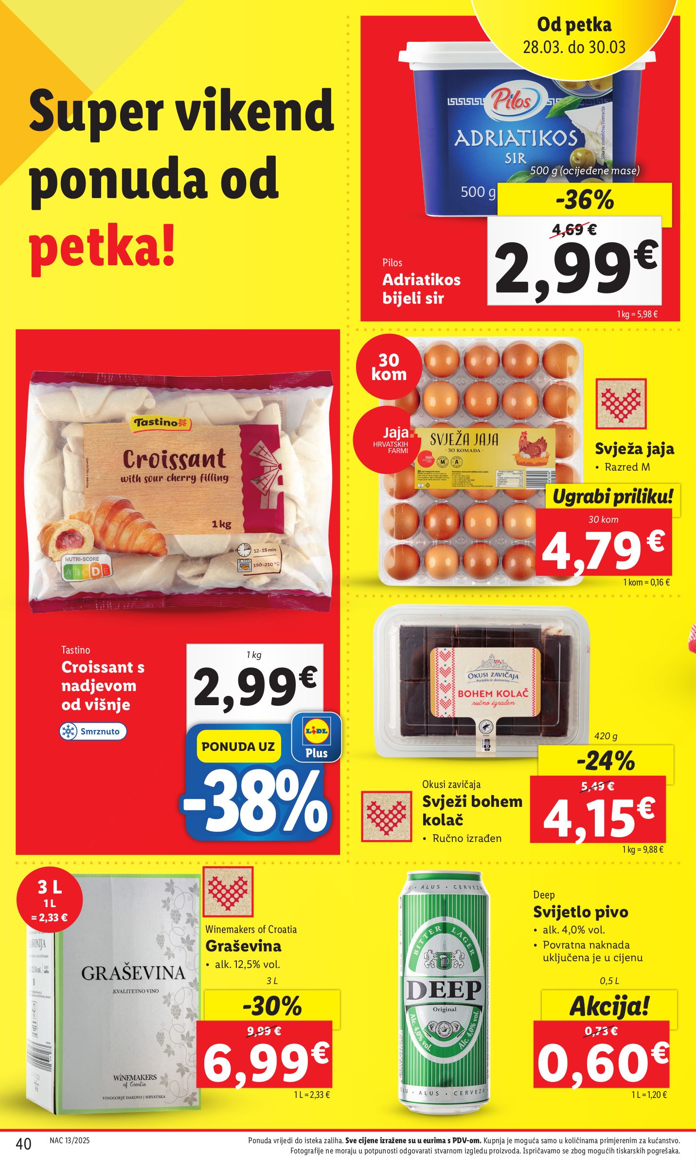 lidl - Lidl katalog vrijedi od 27.03. do 30.03. - page: 40 lidl - Lidl katalog vrijedi od 27.03. do 30.03. - page: 40