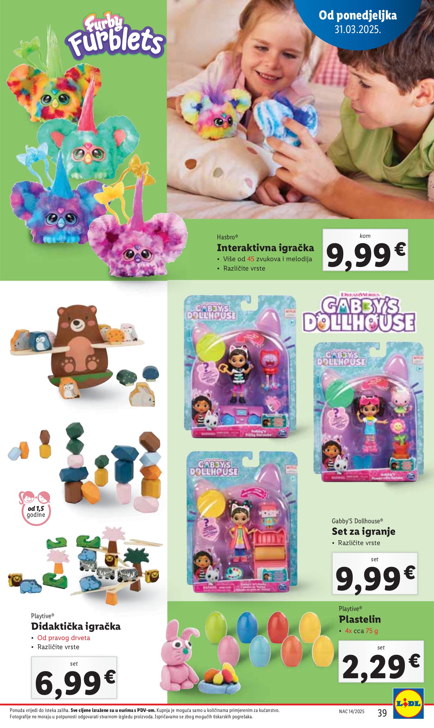 lidl - Lidl katalog vrijedi od 31.03. do 06.04. - page: 39 lidl - Lidl katalog vrijedi od 31.03. do 06.04. - page: 39