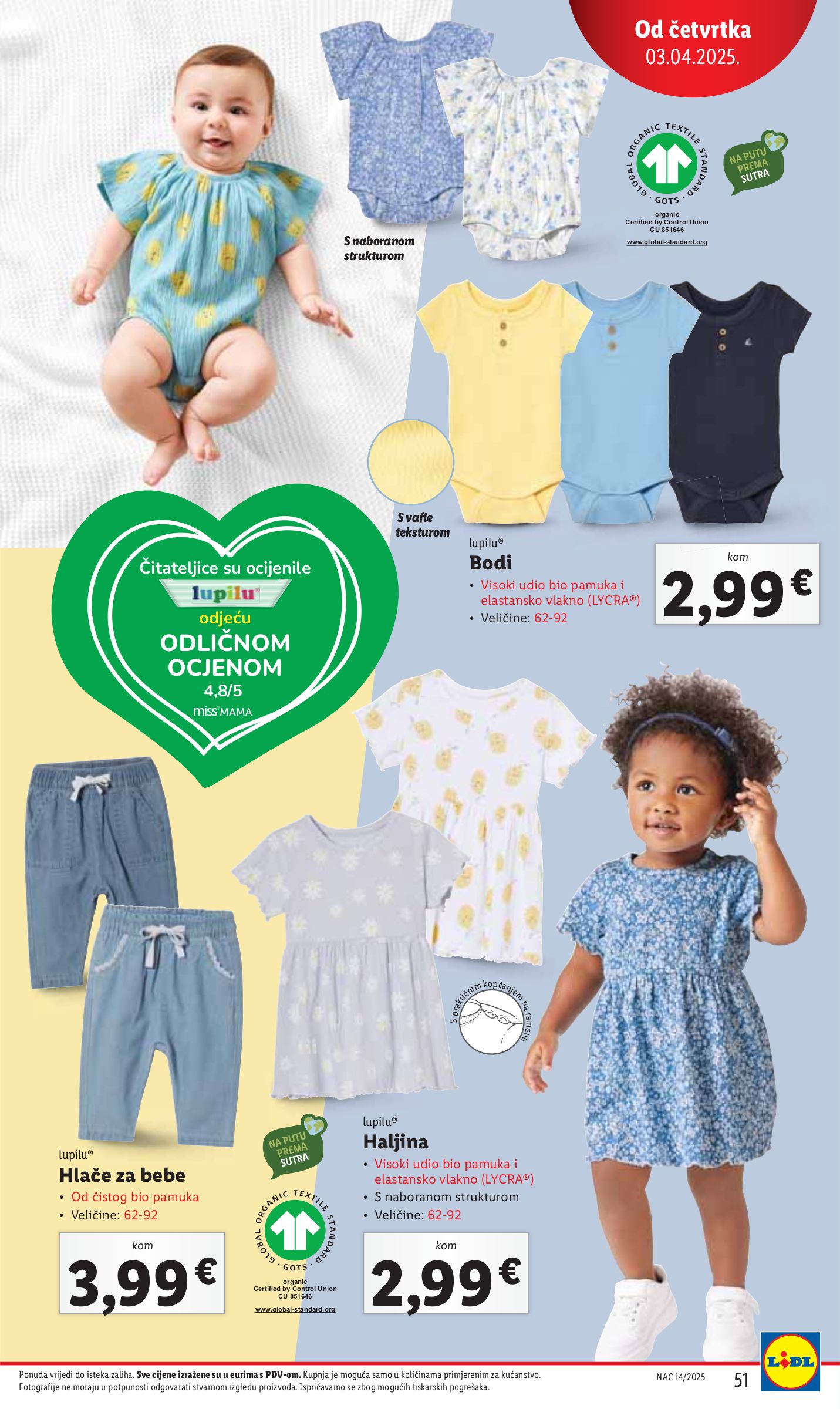 lidl - Lidl katalog vrijedi od 31.03. do 06.04. - page: 51 lidl - Lidl katalog vrijedi od 31.03. do 06.04. - page: 51