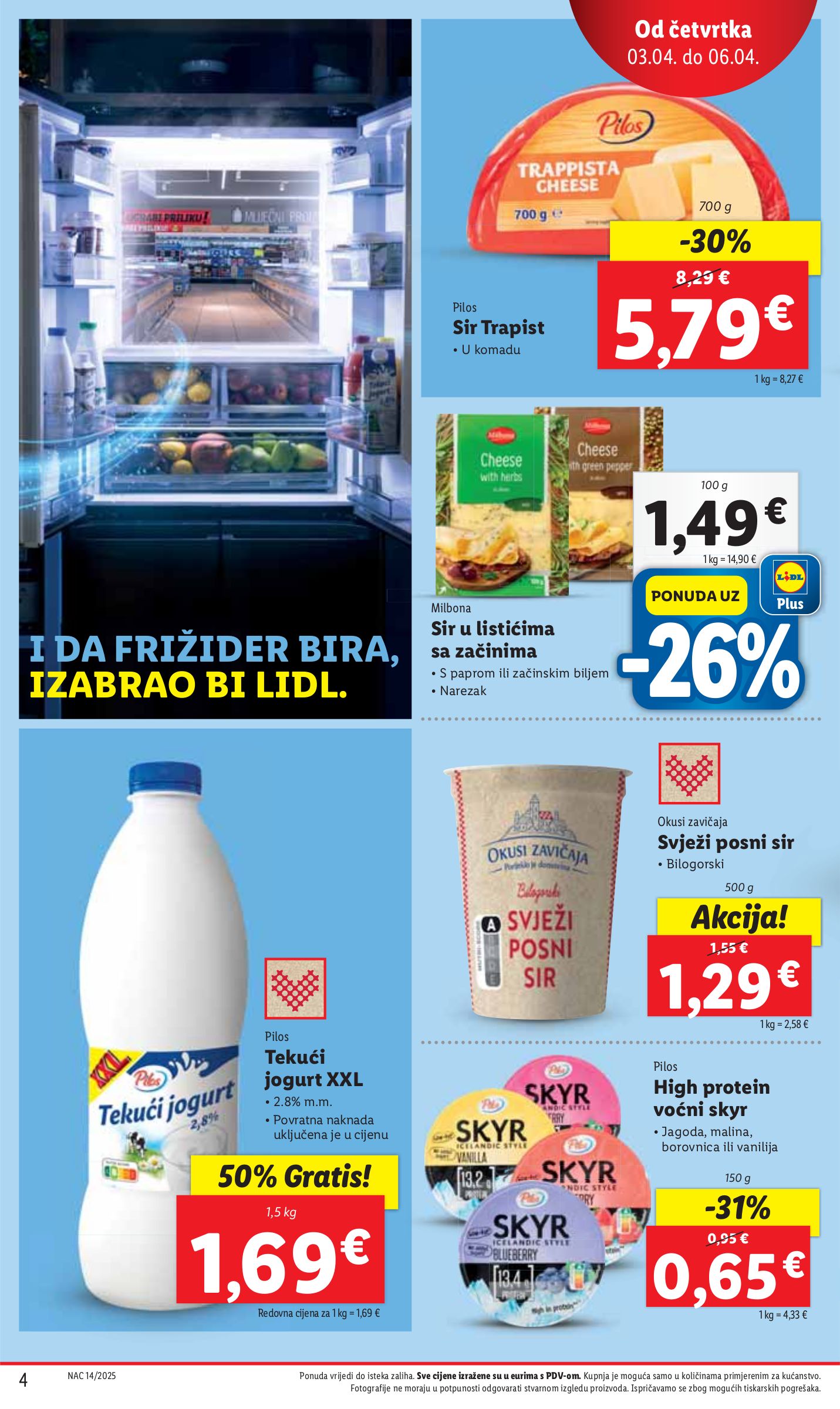 lidl - Lidl katalog vrijedi od 03.04. do 06.04. - page: 4